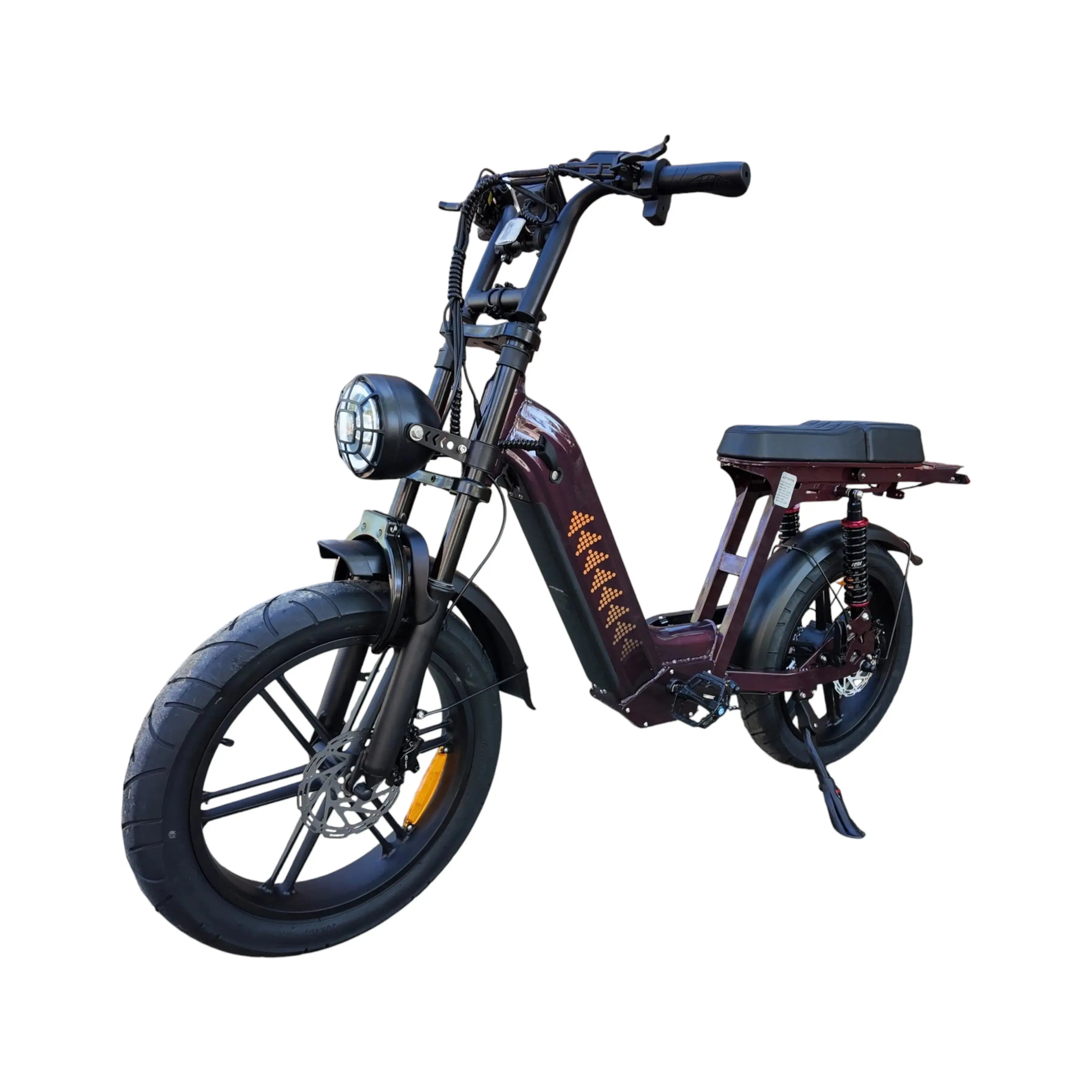 QmWheel D50 Fatbike - Paars - AE-trading