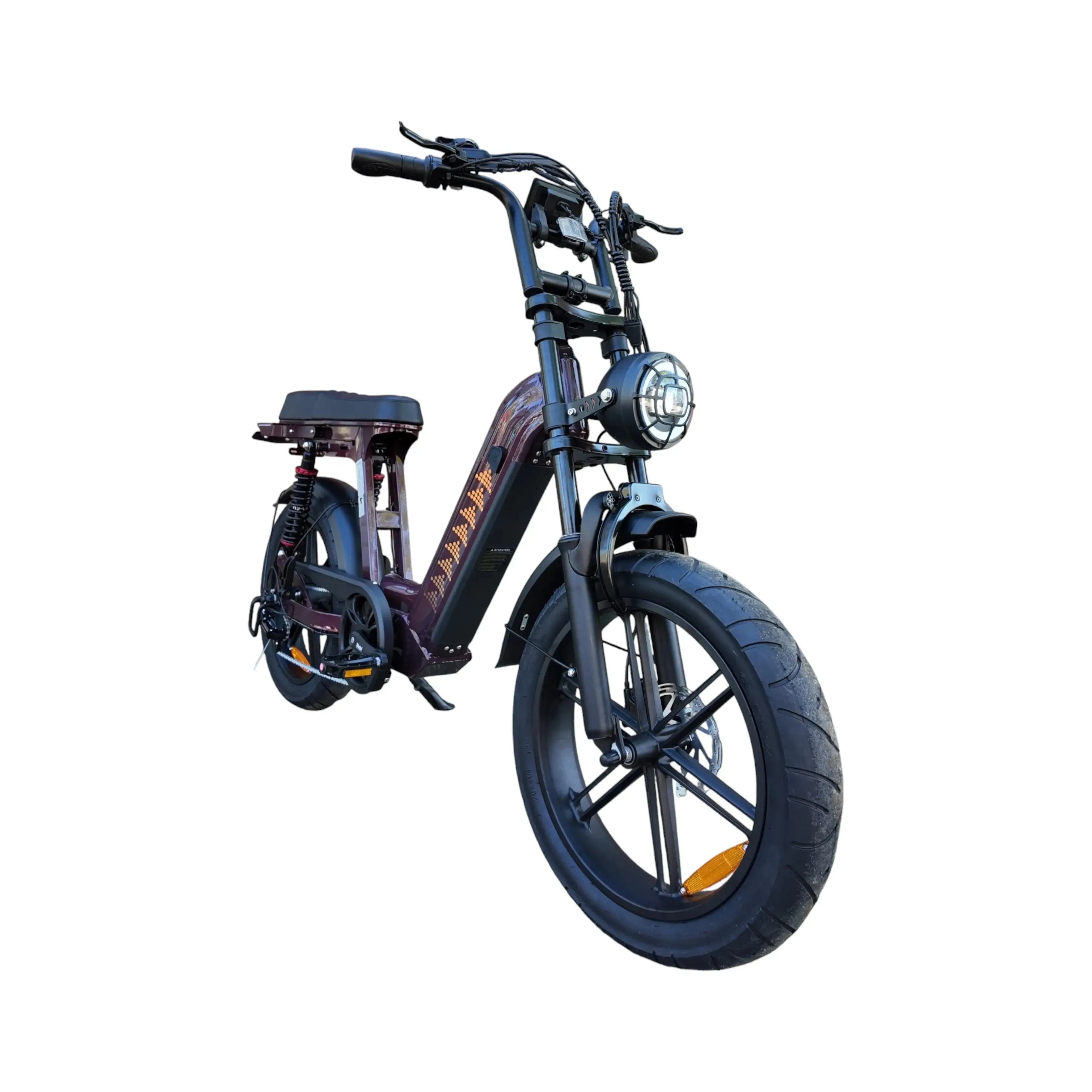 QmWheel D50 Fatbike - Paars - AE-trading