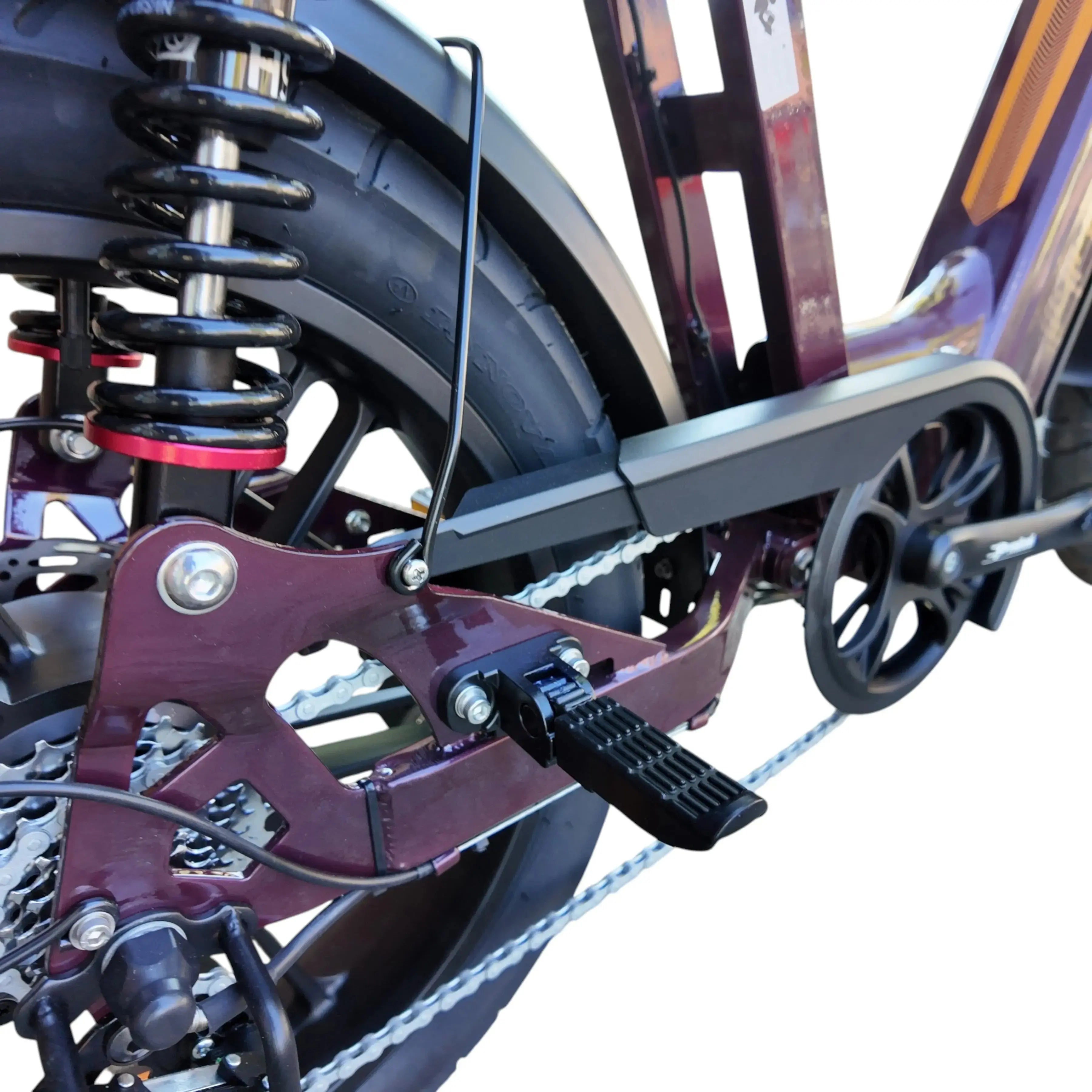 QmWheel D50 Fatbike - Paars - AE-trading