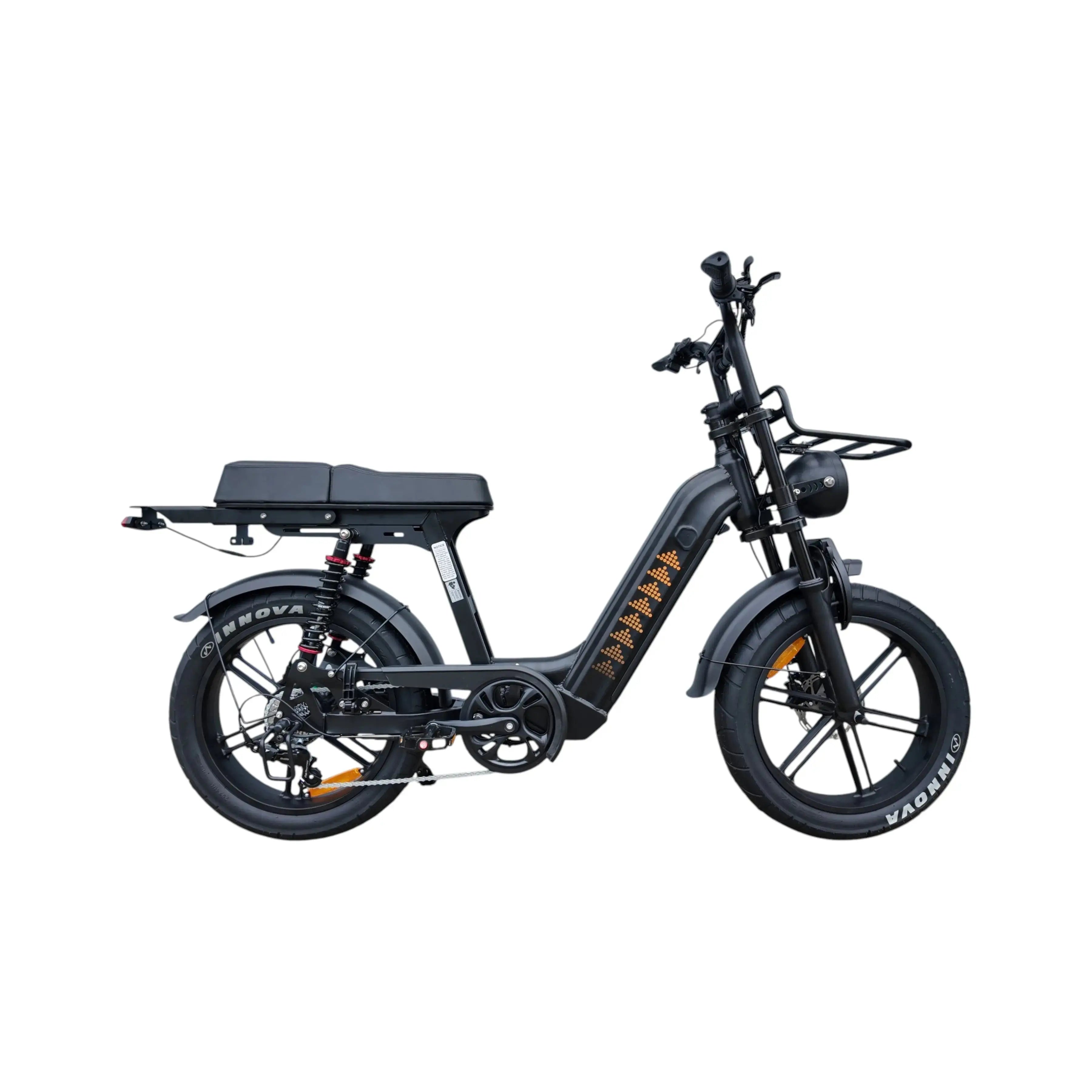 QmWheel D50 Fatbike - Zwart - AE-trading