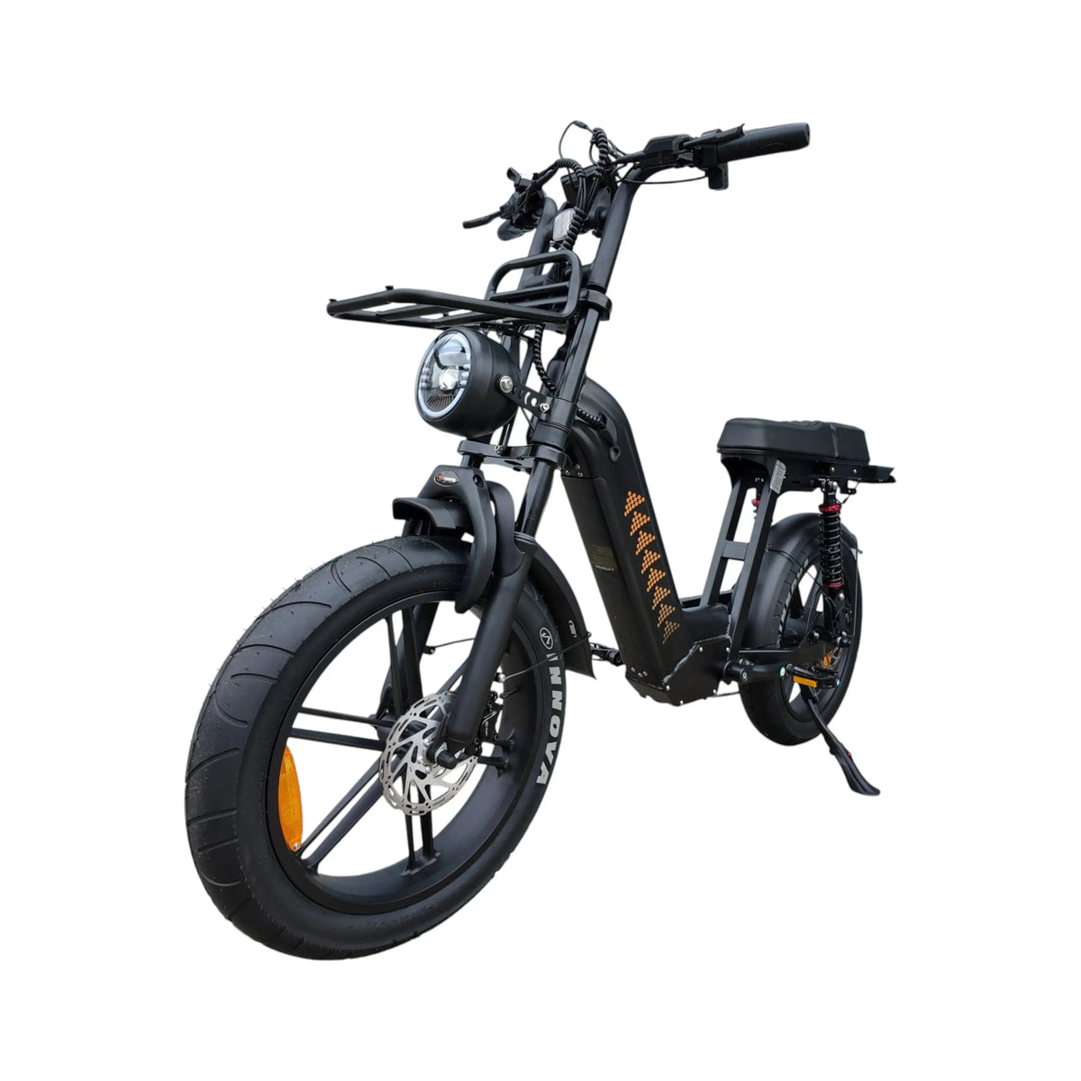 QmWheel D50 Fatbike - Zwart - AE-trading