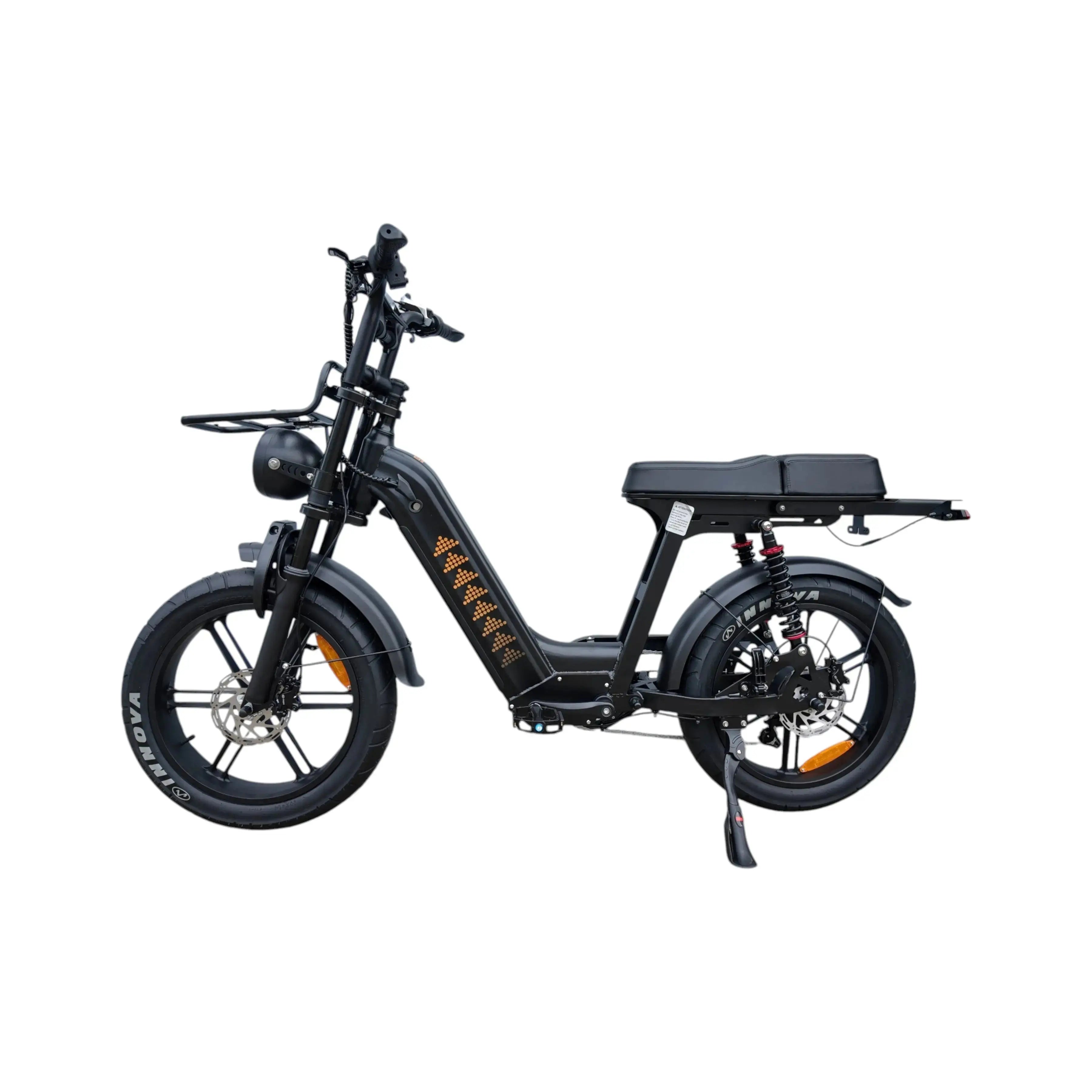 QmWheel D50 Fatbike - Zwart - AE-trading