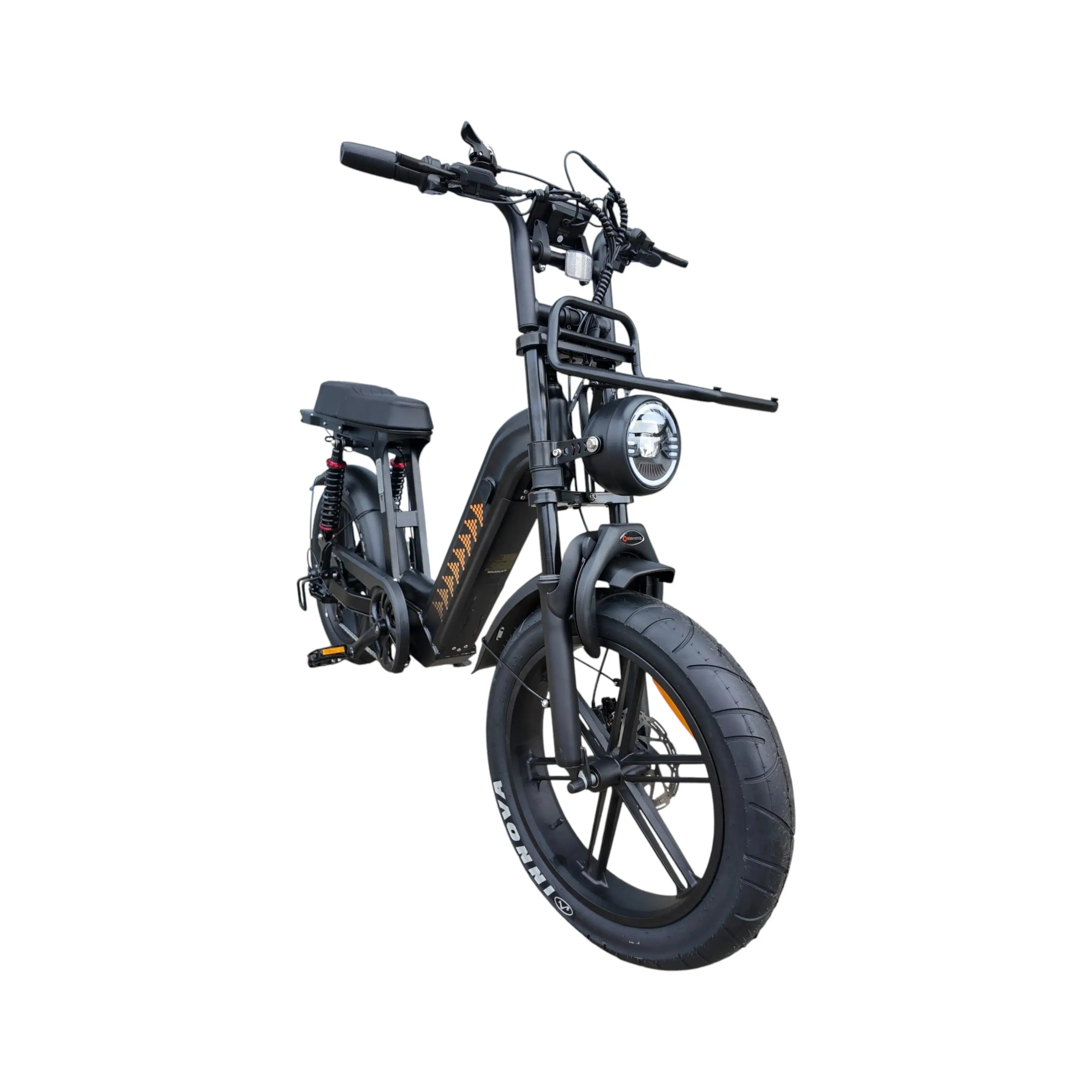 QmWheel D50 Fatbike - Zwart - AE-trading