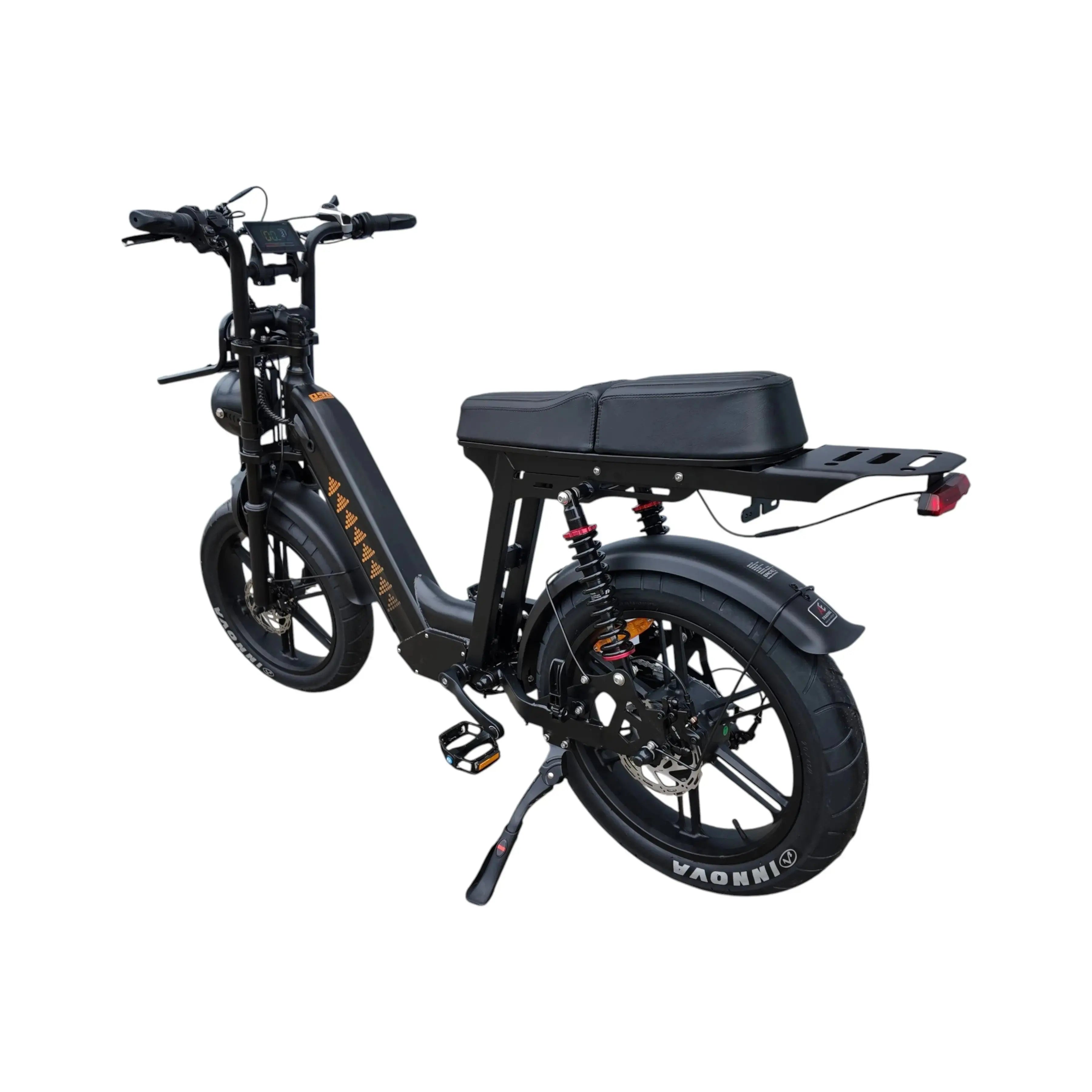 QmWheel D50 Fatbike - Zwart - AE-trading
