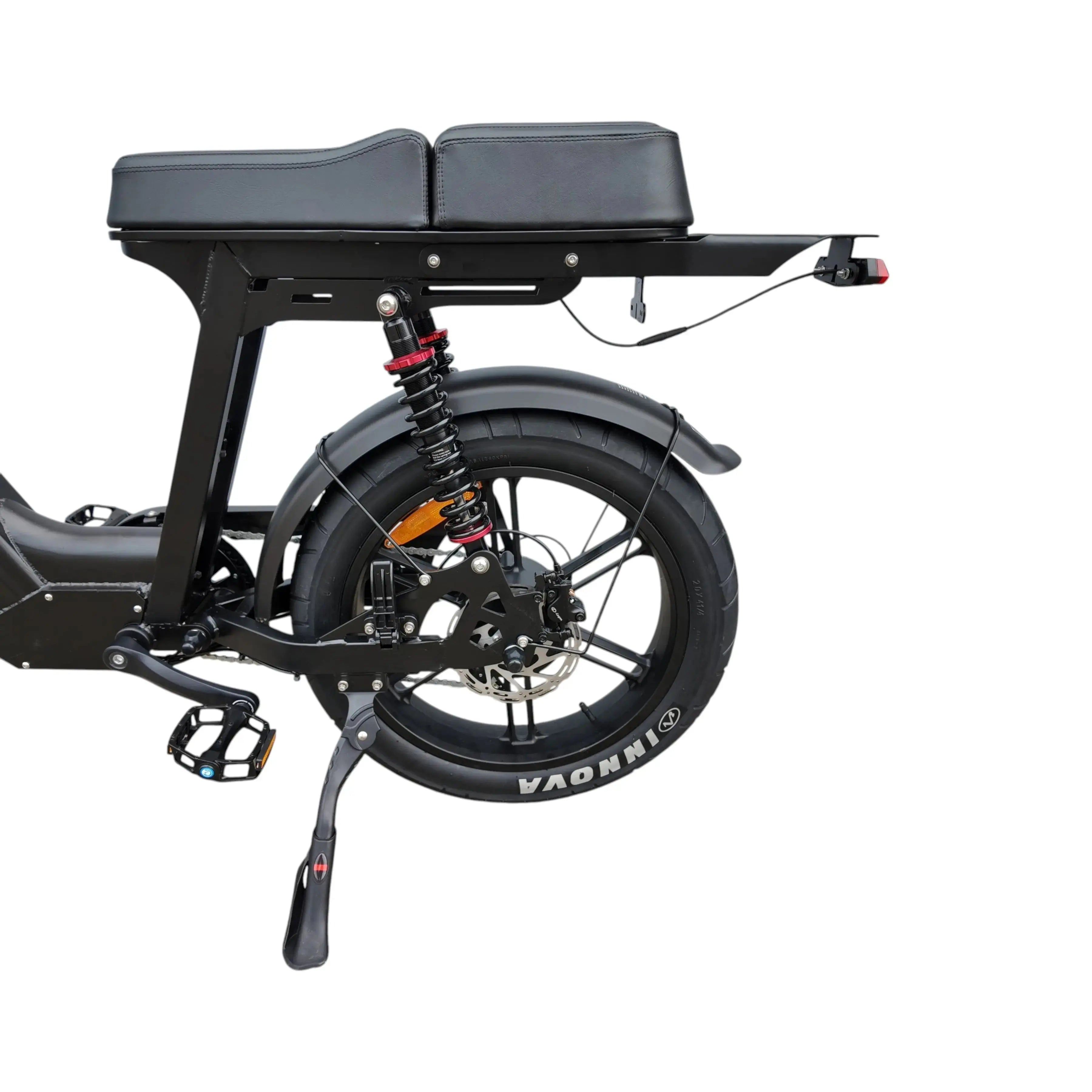 QmWheel D50 Fatbike - Zwart - AE-trading