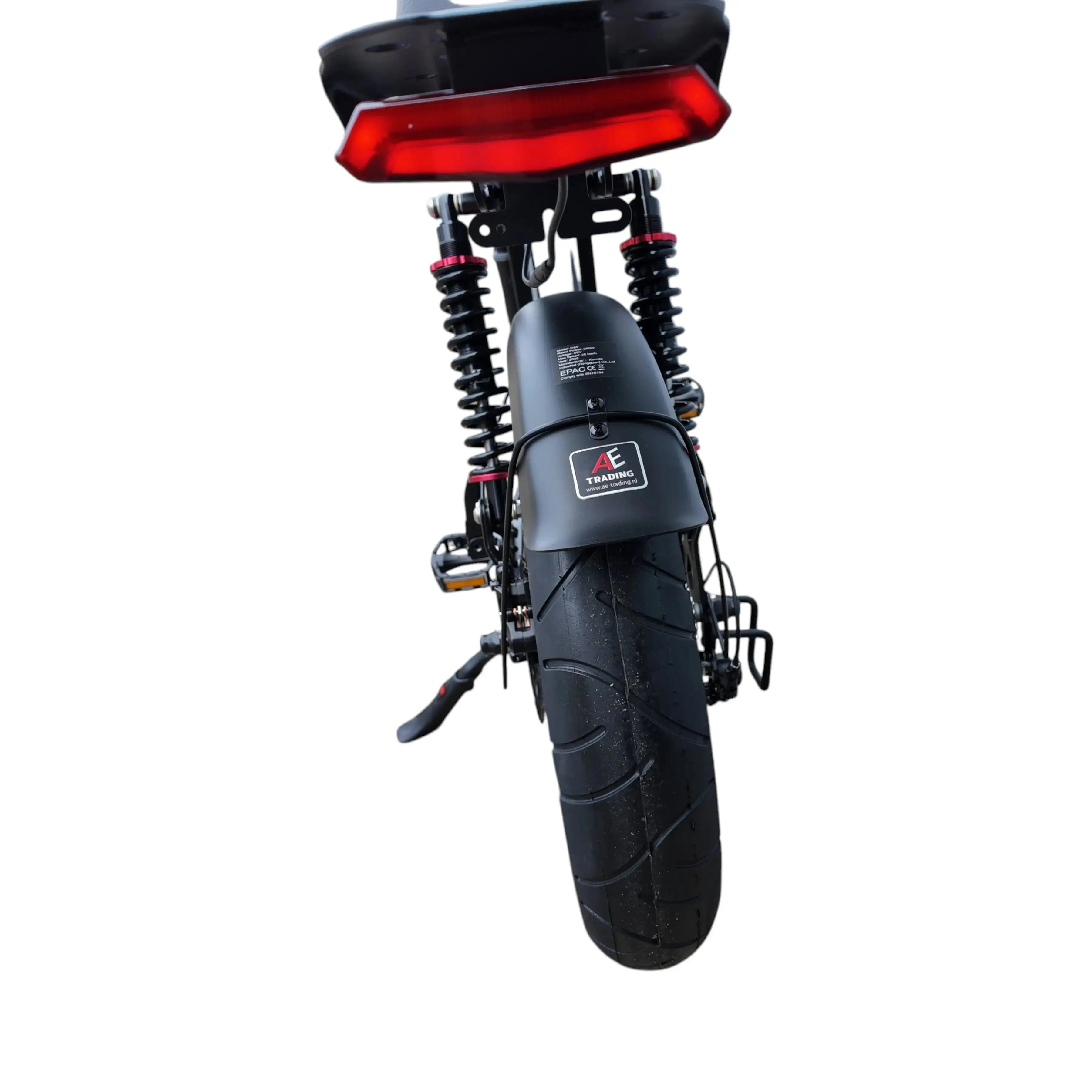 QmWheel D50 Fatbike - Zwart - AE-trading