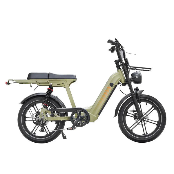 QmWheel D50 Fatbike - Groen - AE-trading