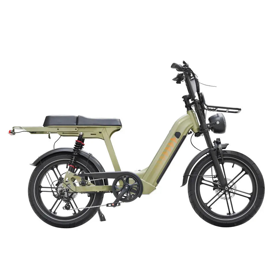 QmWheel D50 Fatbike - Groen - AE-trading