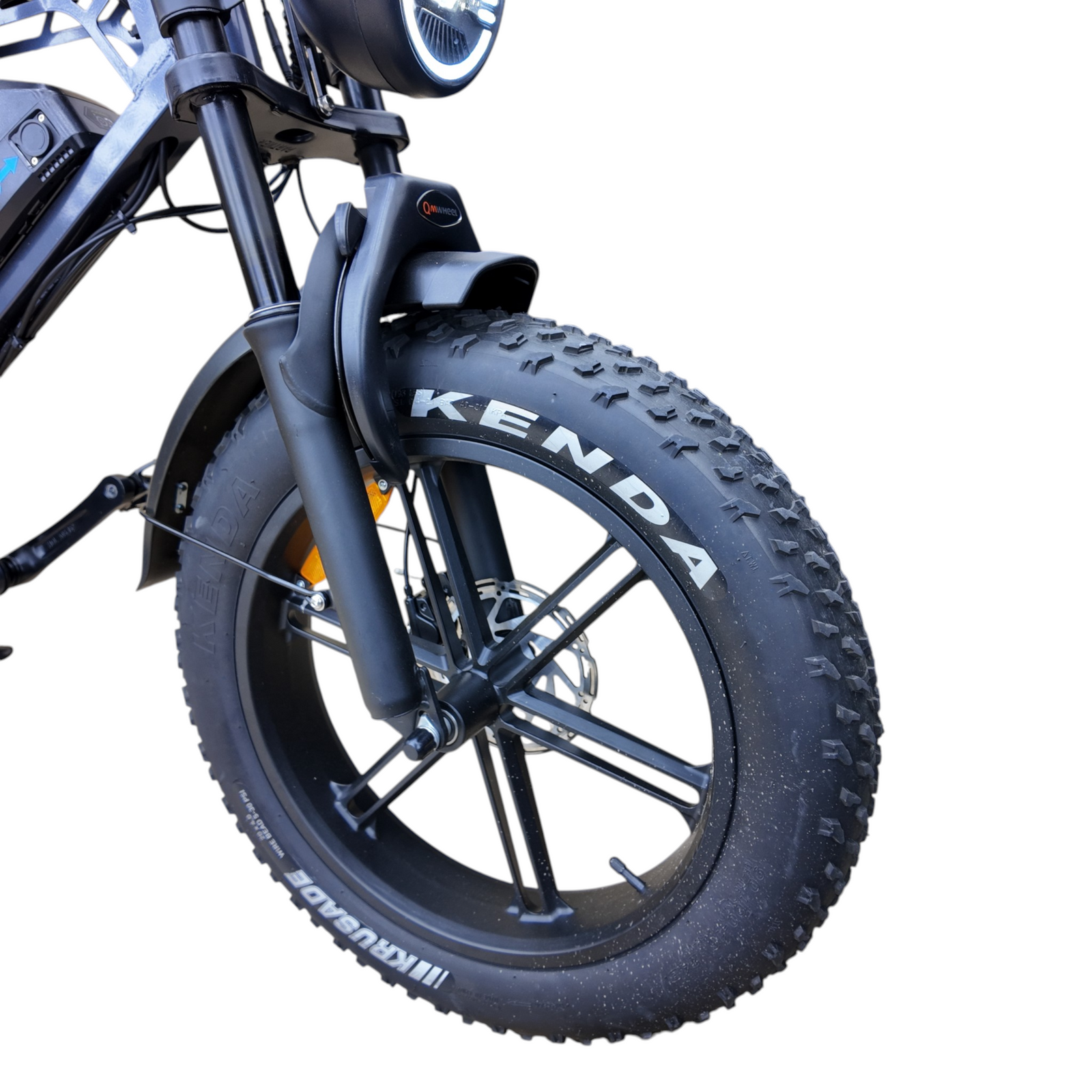 QmWheel S20 Pro Fatbike - Donker Grijs - Inclusief Accessoires - AE-trading