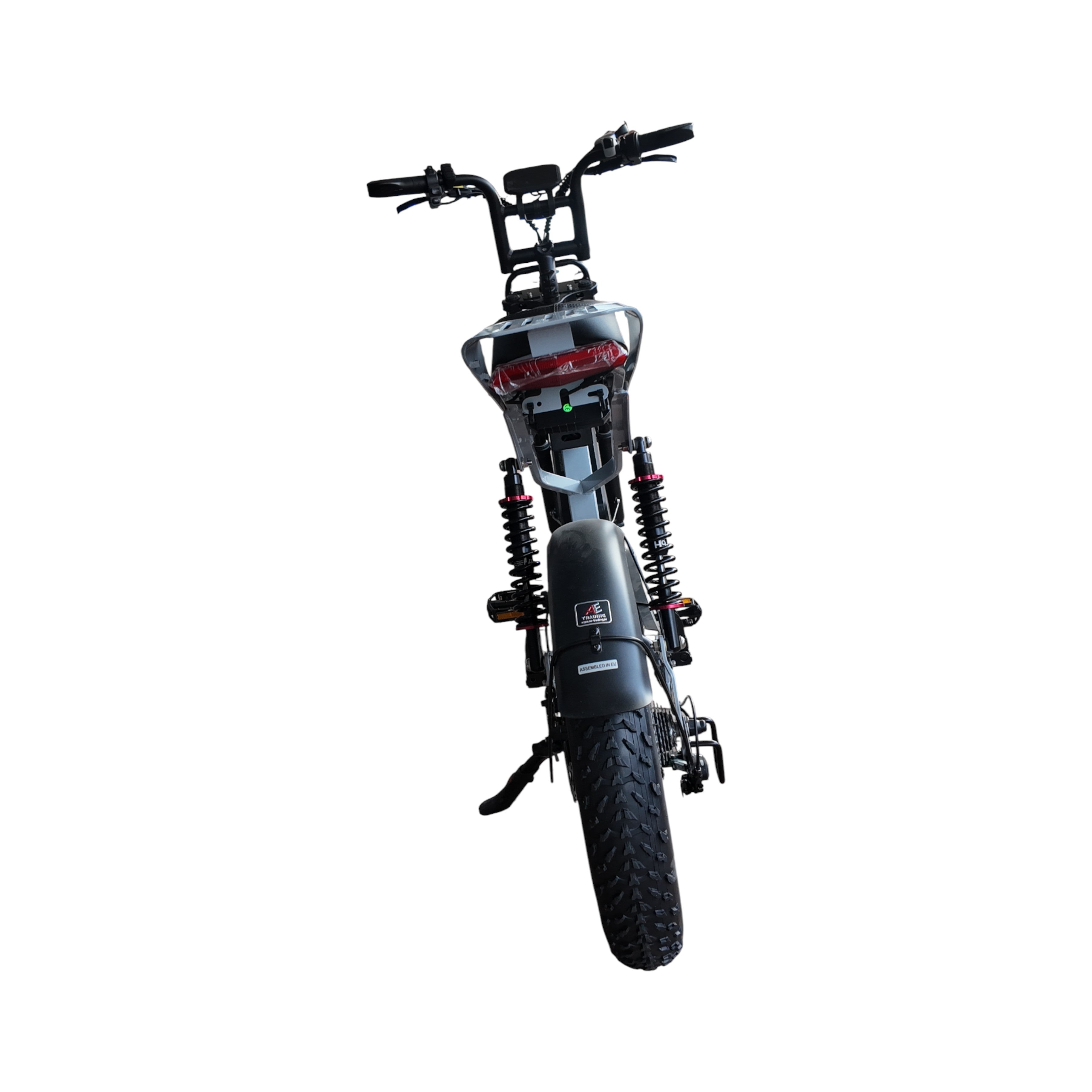 QmWheel S20 Pro – Fatbike – Nardo Grijs – Hydraulische Remmen - AE-trading