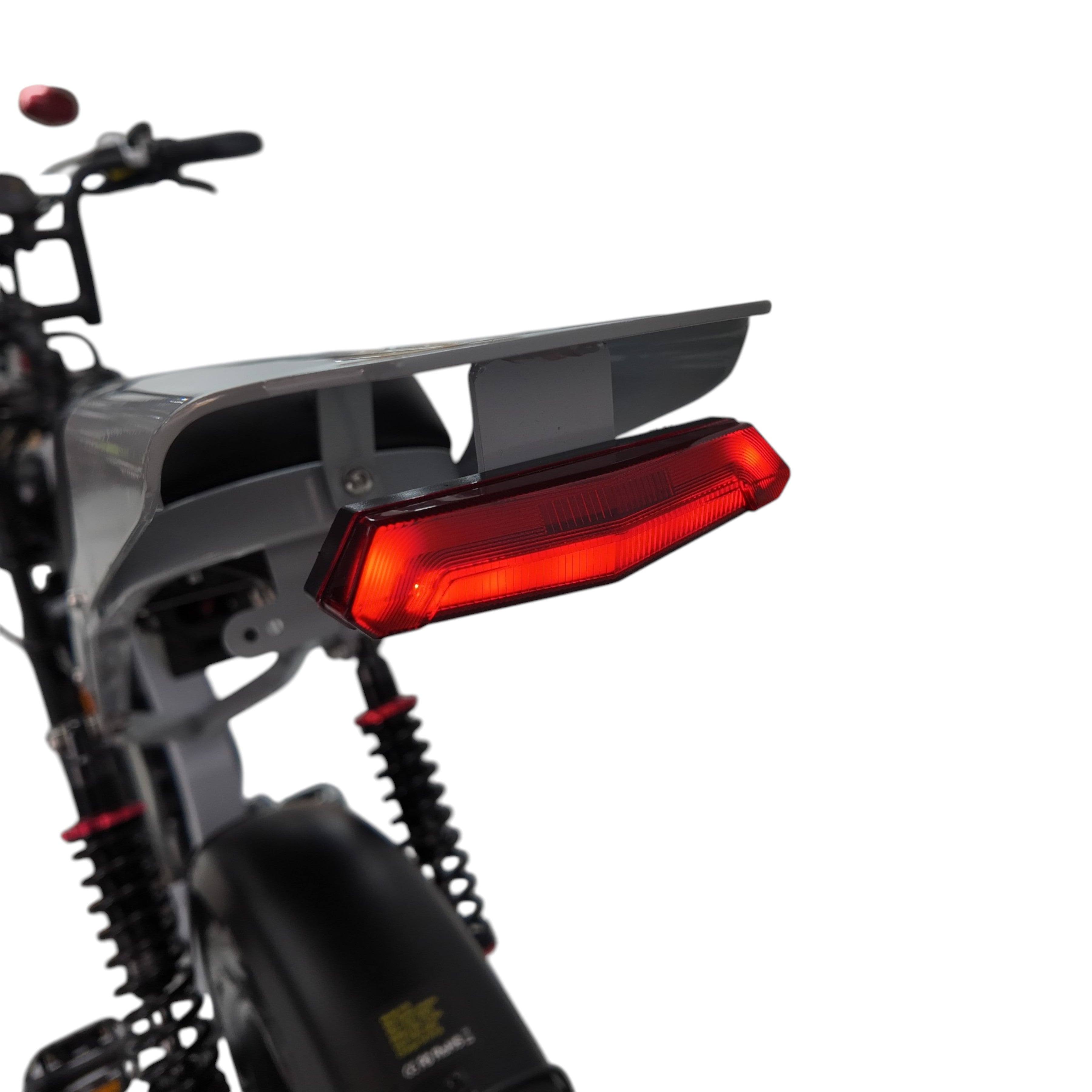 QmWheel S20 Pro Fatbike - Nardo Grijs - Inclusief Accessoires - AE-trading