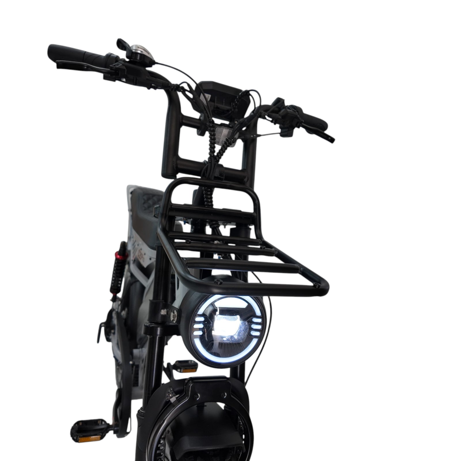 QmWheel S20 Pro Fatbike - Nardo Grijs - Inclusief Accessoires - AE-trading