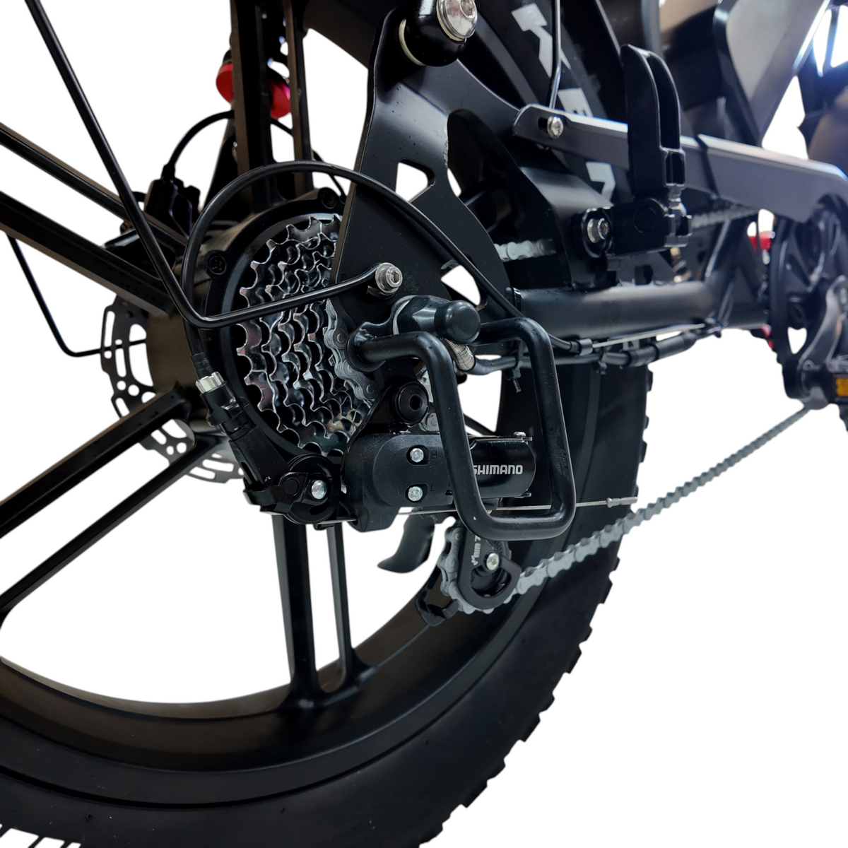QmWheel S20 Pro – Fatbike – Zwart – Hydraulische Remmen - AE-trading