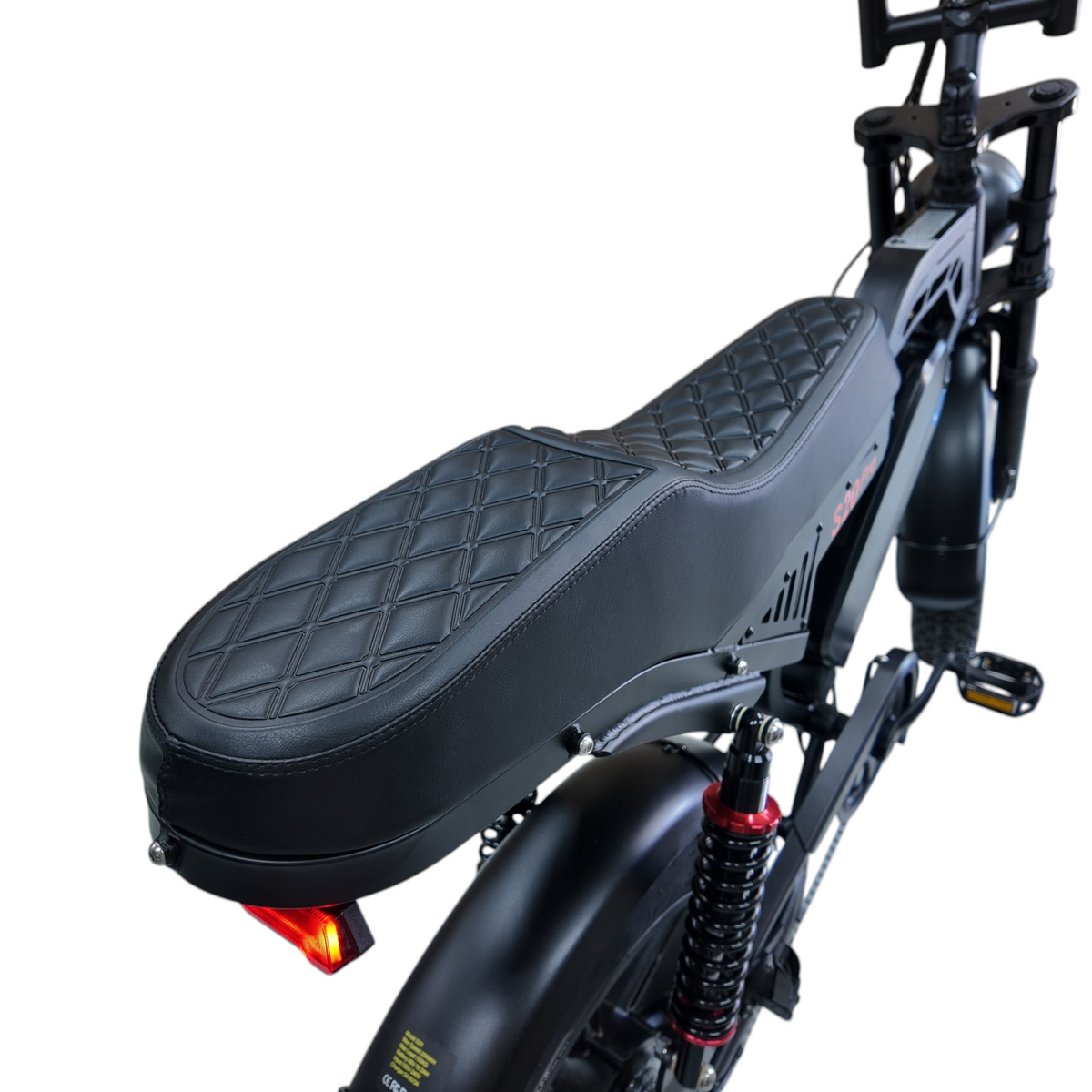 QmWheel S20 Pro – Fatbike – Zwart – Hydraulische Remmen - AE-trading