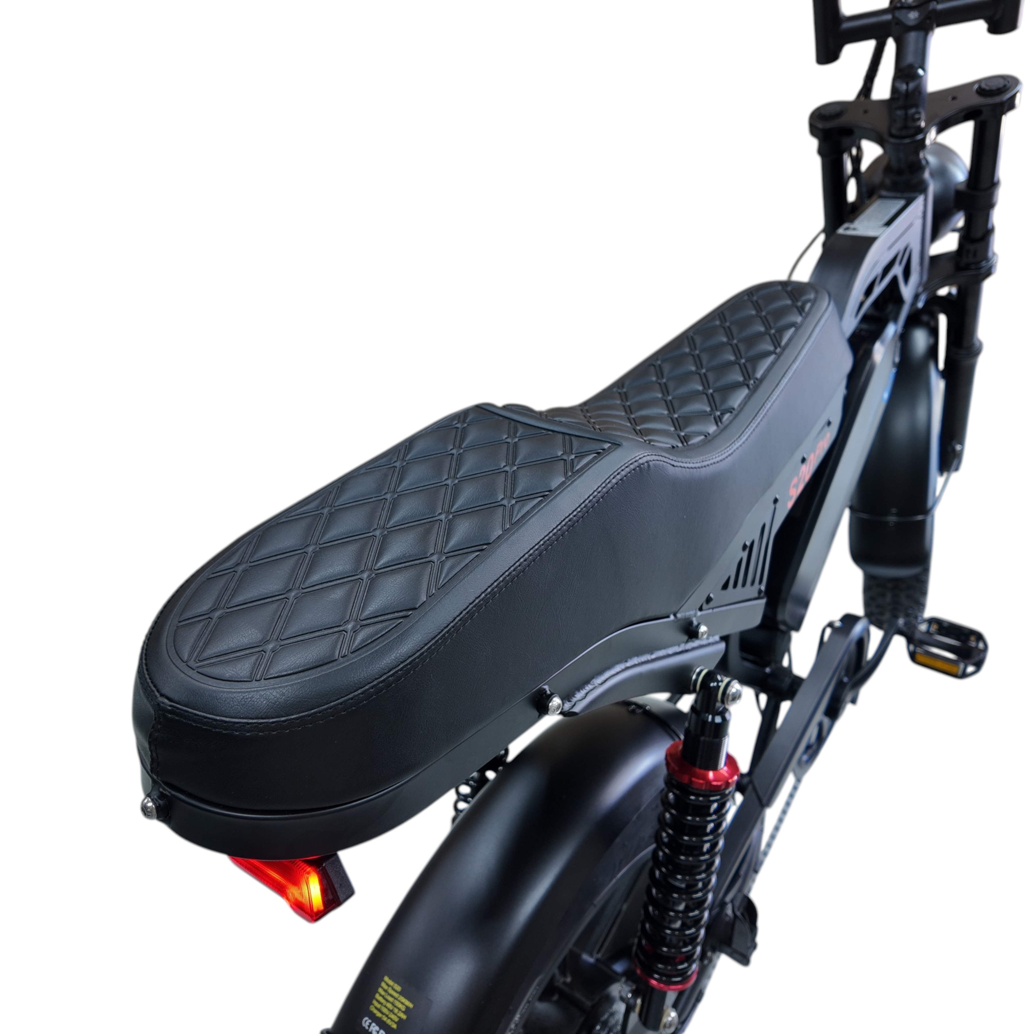 QmWheel S20 Pro – Fatbike – Zwart – Hydraulische Remmen - AE-trading