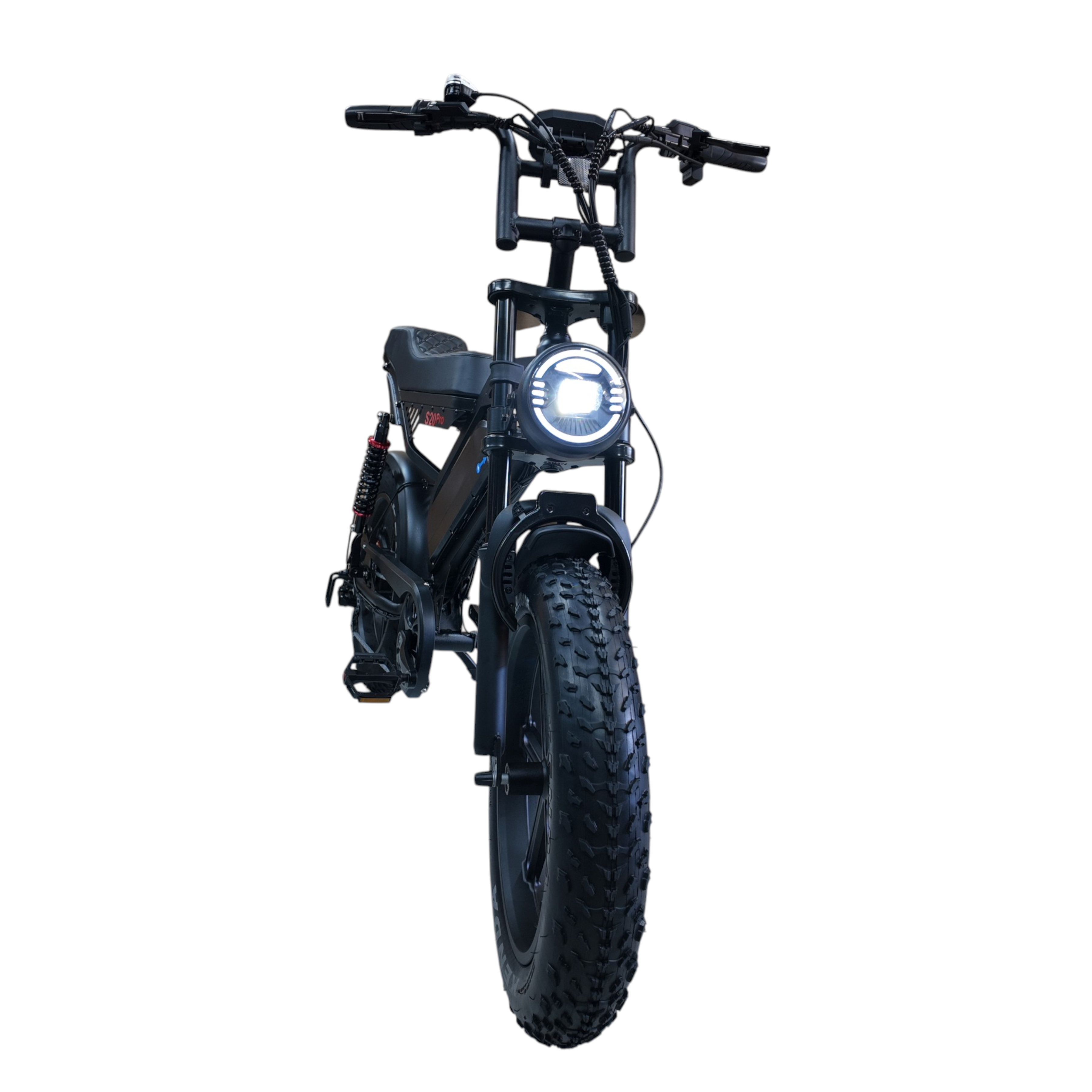 QmWheel S20 Pro – Fatbike – Zwart – Hydraulische Remmen - AE-trading