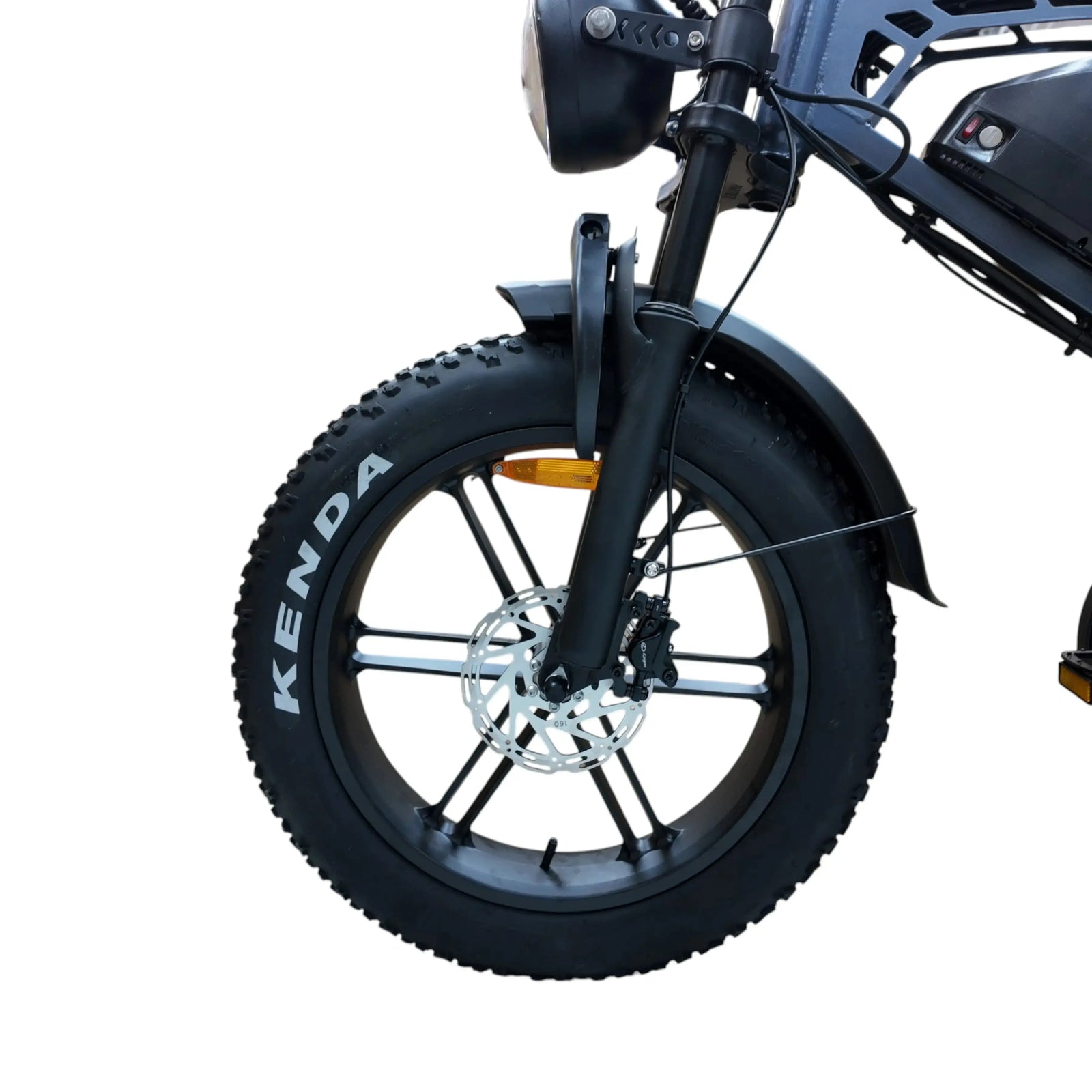 QmWheel S20 Pro – Fatbike – Donker Grijs – Hydraulische Remmen - AE-trading
