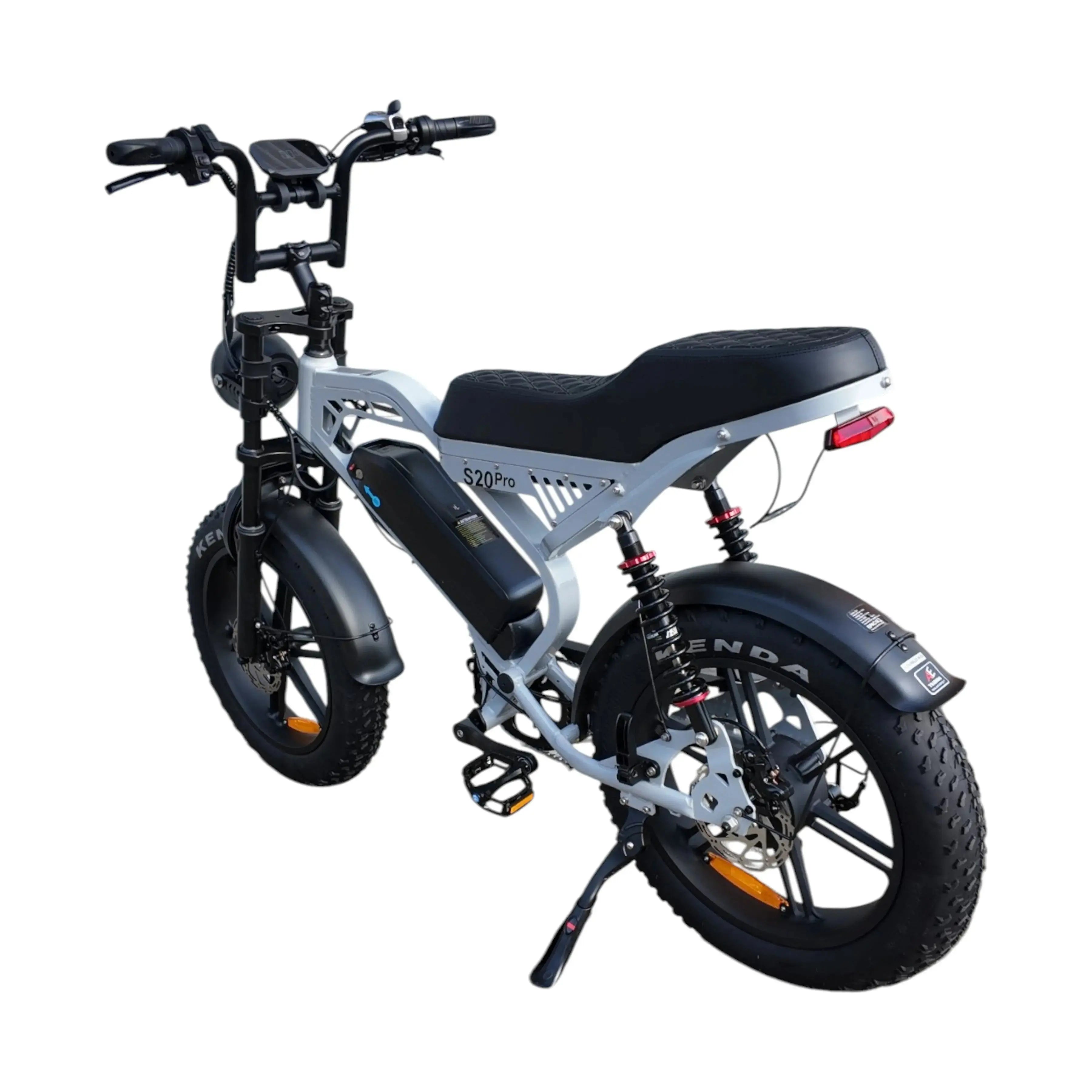 QmWheel S20 Pro Fatbike - Nardo Grijs - AE-trading
