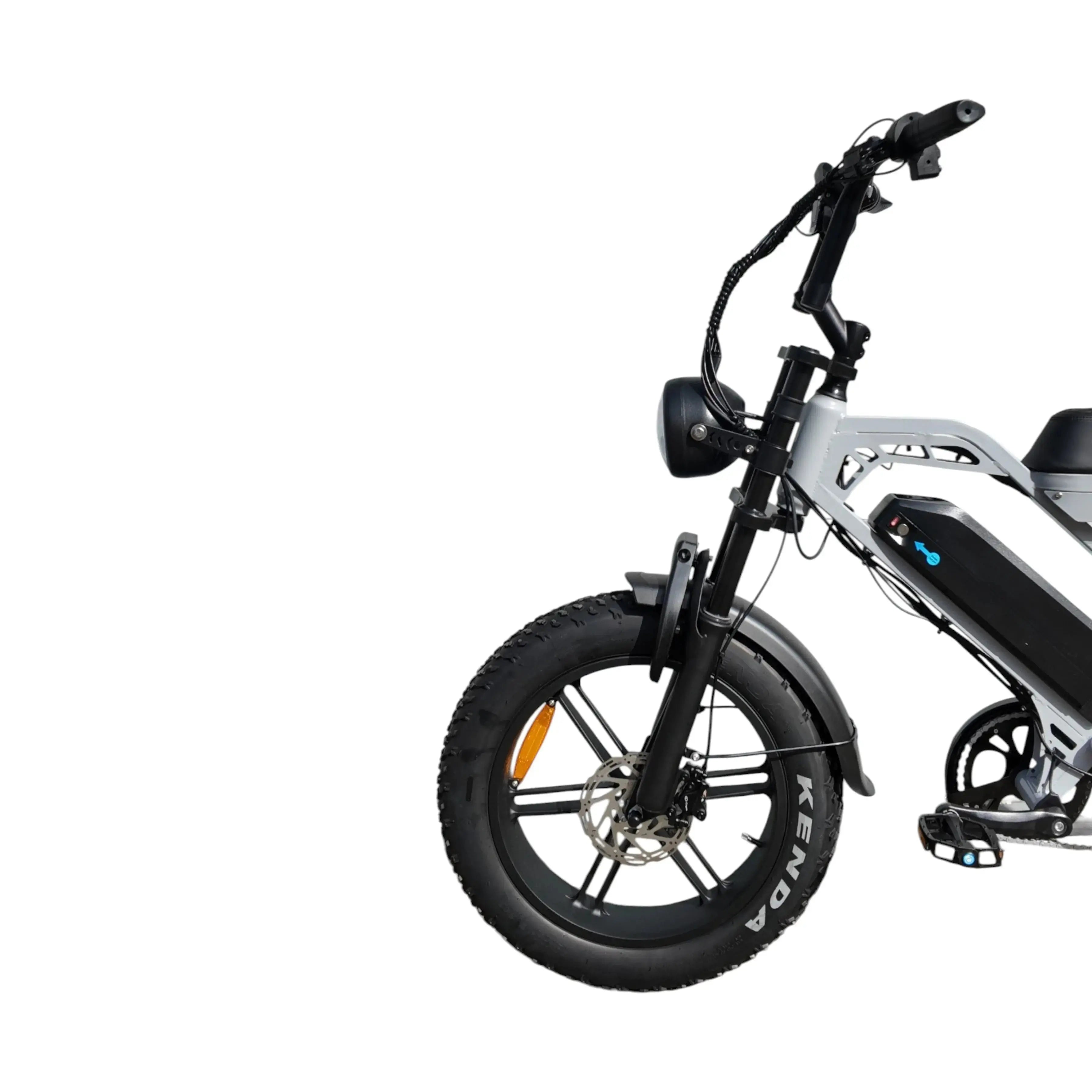 QmWheel S20 Pro Fatbike - Nardo Grijs - AE-trading