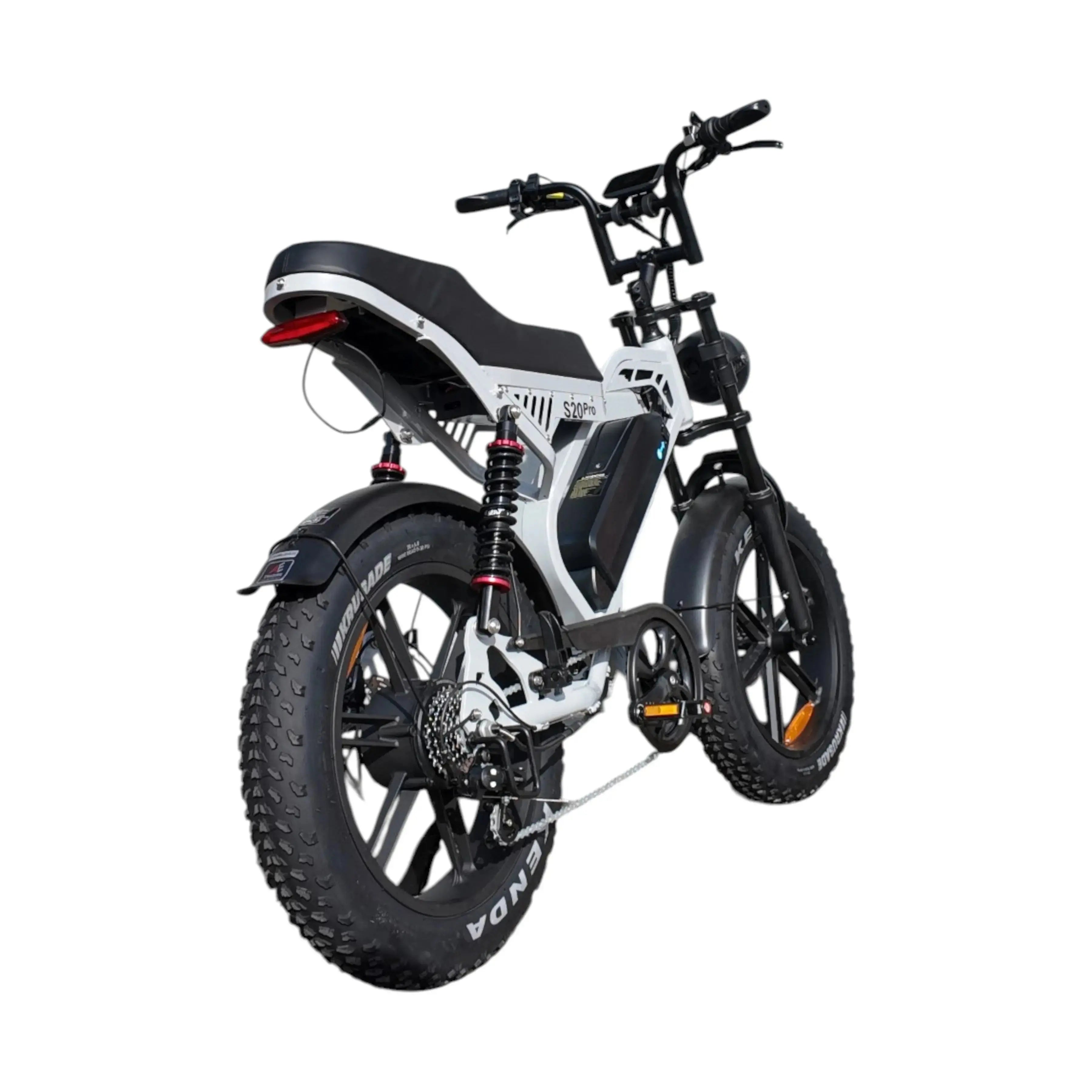 QmWheel S20 Pro Fatbike - Nardo Grijs - AE-trading