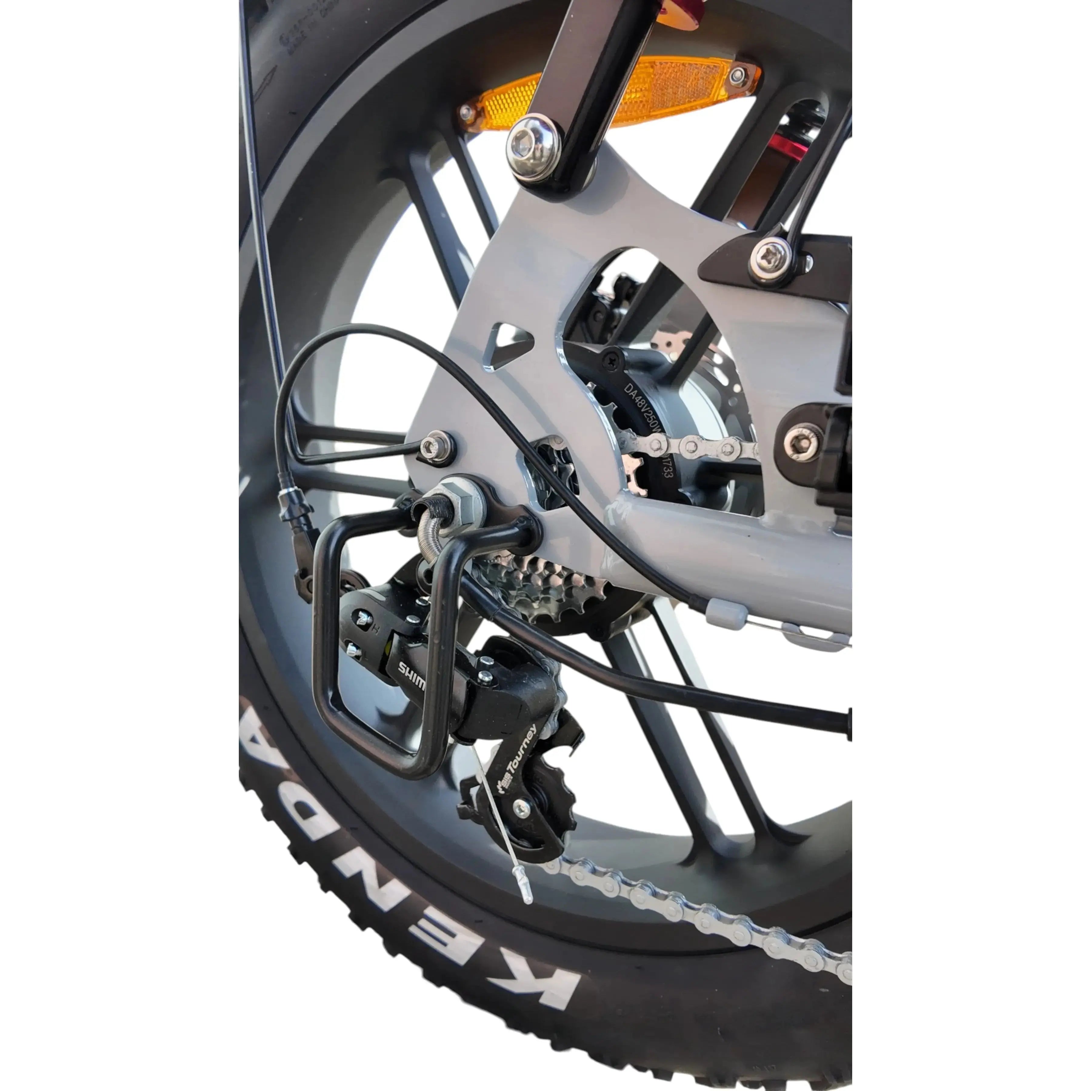 QmWheel S20 Pro Fatbike - Nardo Grijs - AE-trading