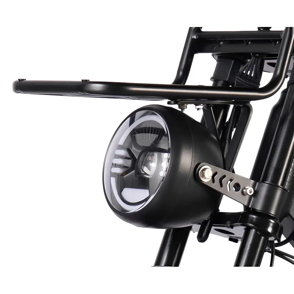 QmWheel S20 Pro Fatbike – Zwart – Inclusief Accessoires - AE-trading