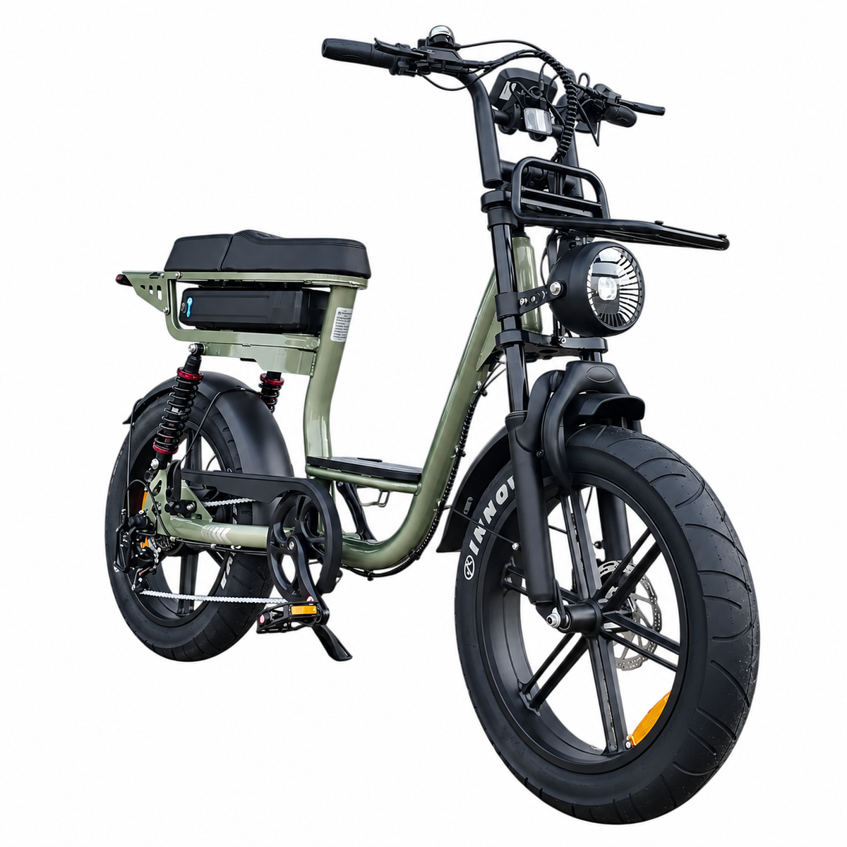 QmWheel V20 Comfort Fatbike – Groen – 2026 - AE-trading