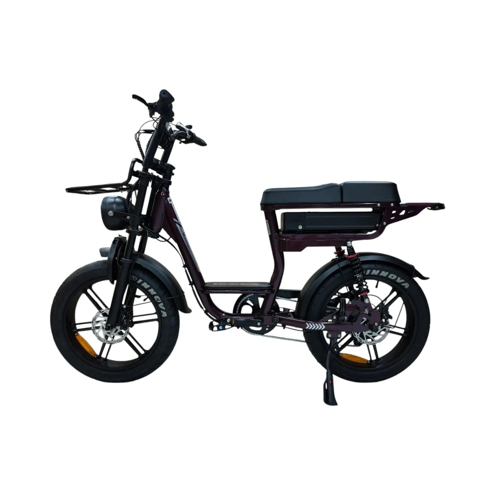 QmWheel V20 Comfort Fatbike – Paars – 2026 - AE-trading