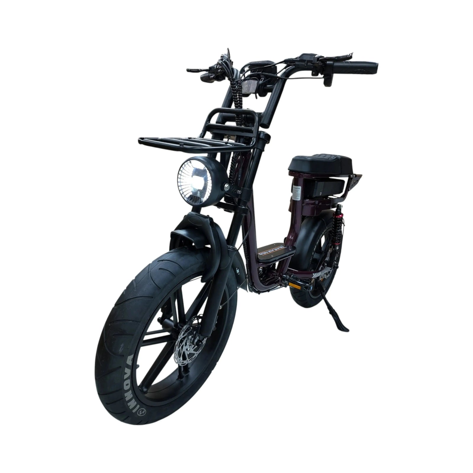 QmWheel V20 Comfort Fatbike – Paars – 2026 - AE-trading