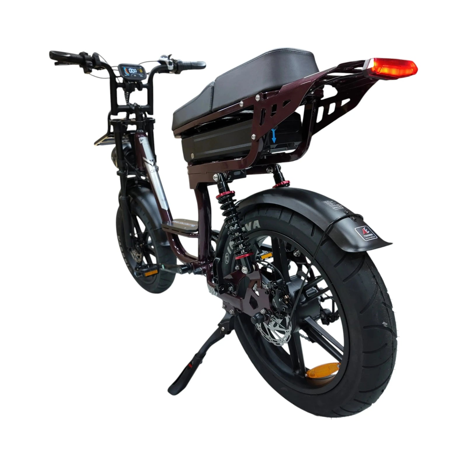 QmWheel V20 Comfort Fatbike – Paars – 2026 - AE-trading