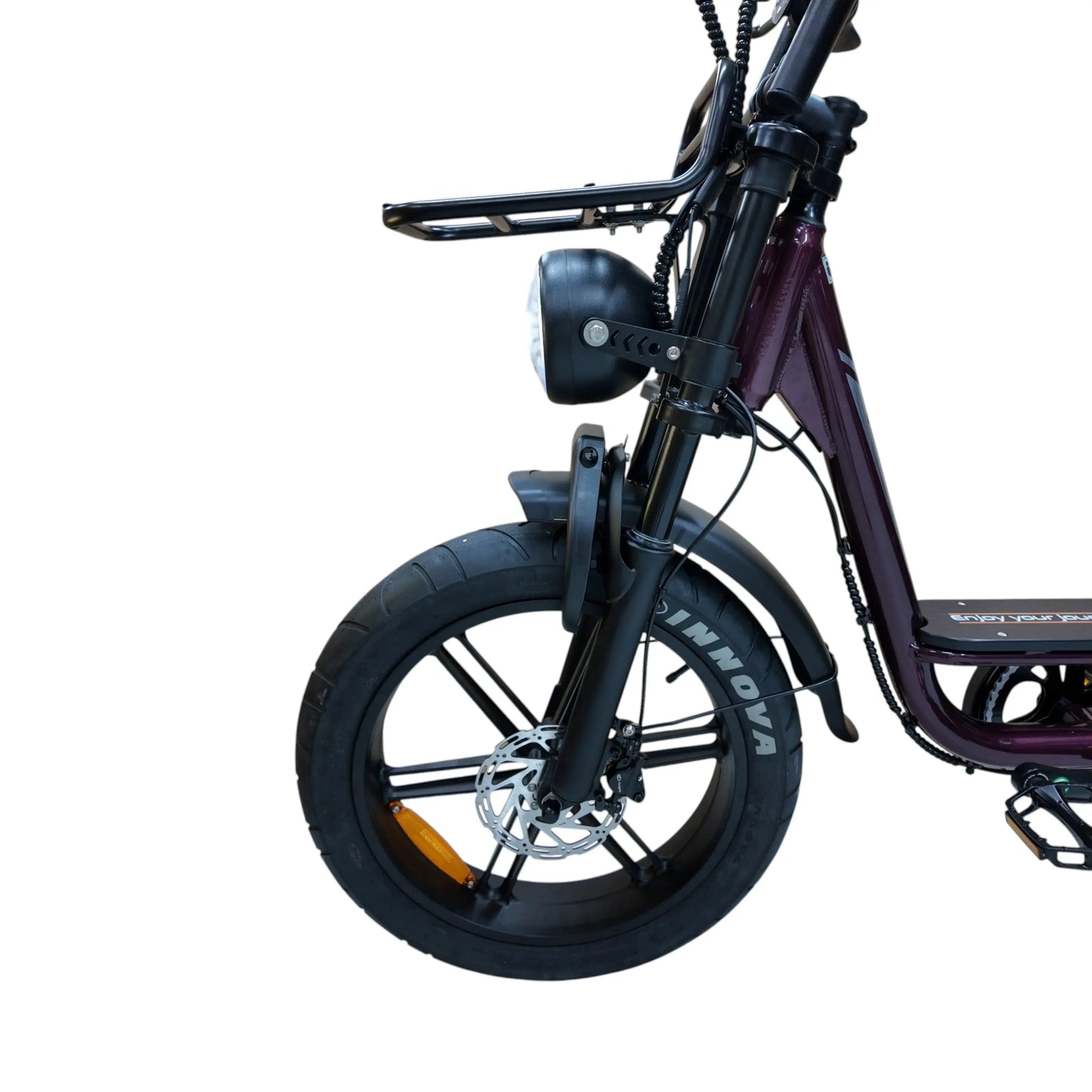 QmWheel V20 Comfort Fatbike – Paars – 2026 - AE-trading