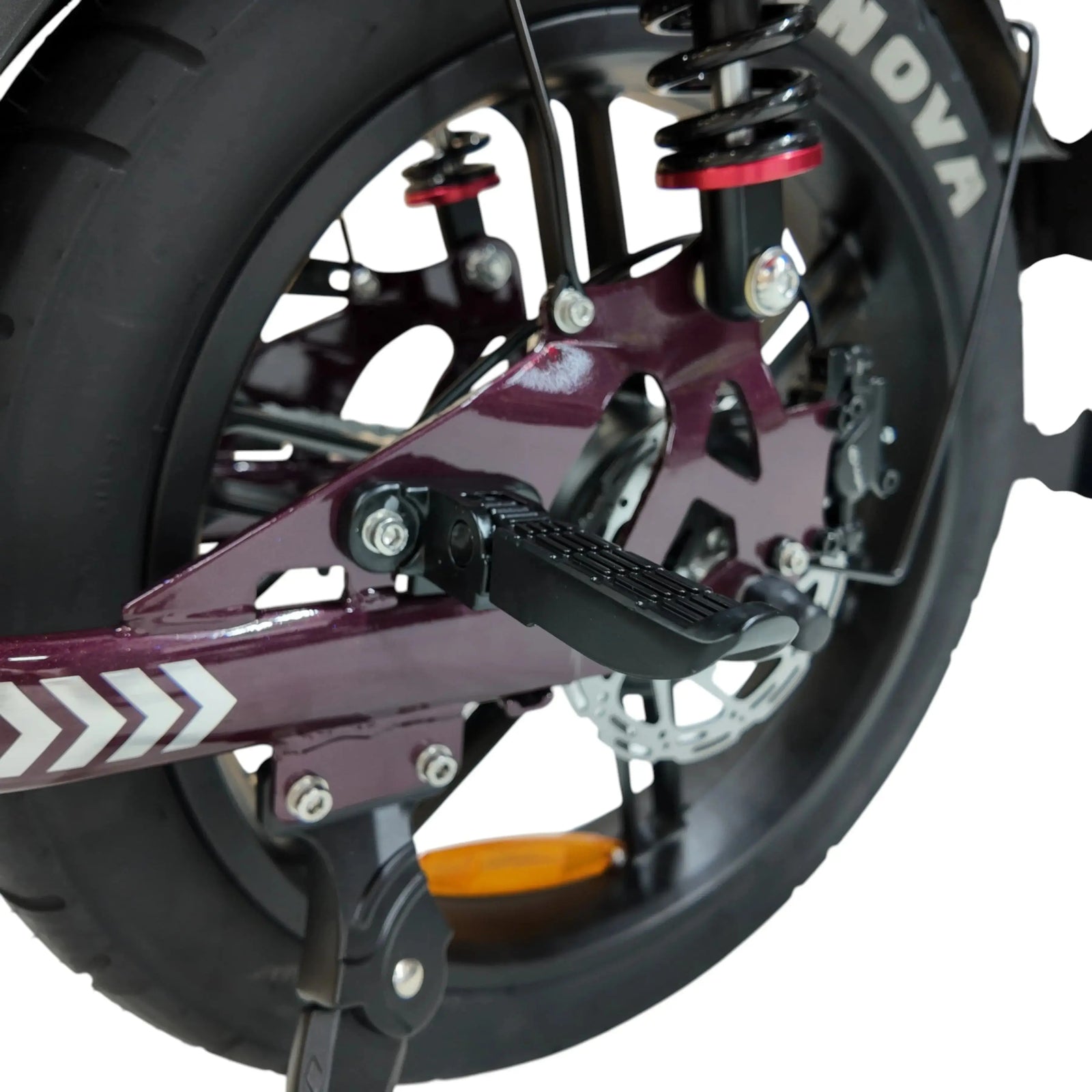 QmWheel V20 Comfort Fatbike – Paars – 2026 - AE-trading