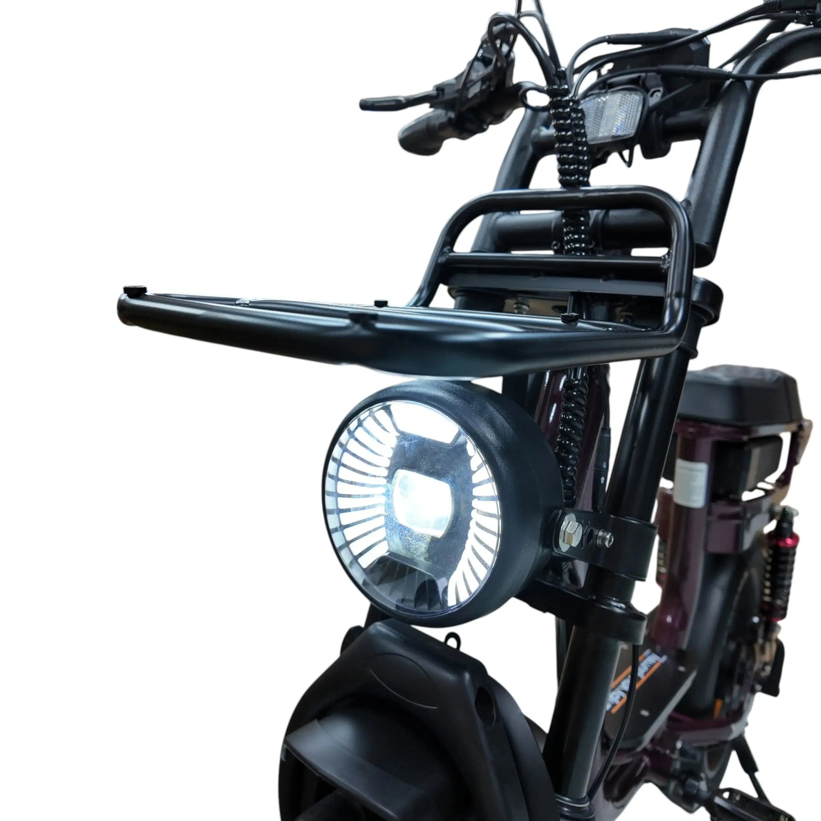 QmWheel V20 Comfort Fatbike – Paars – 2026 - AE-trading