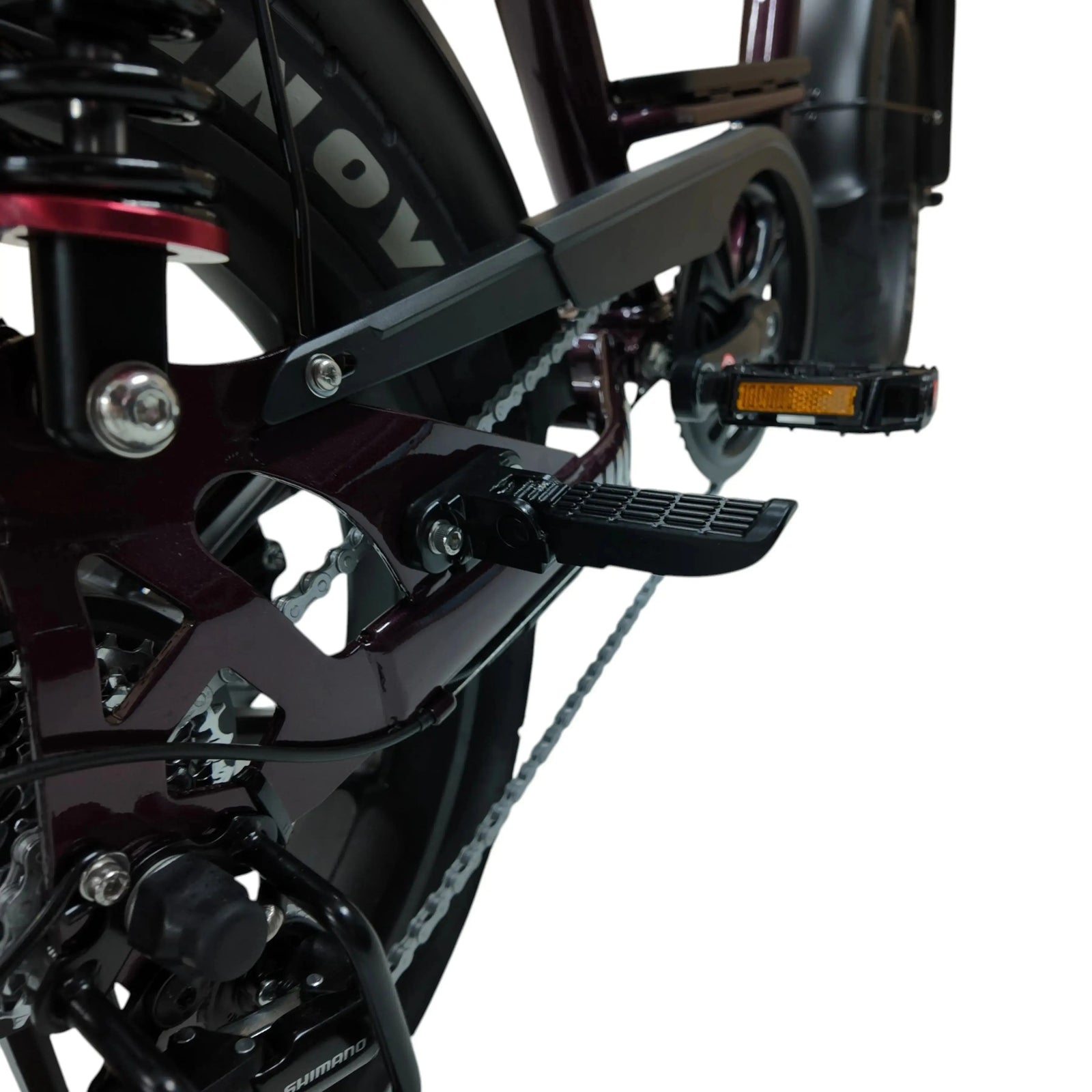 QmWheel V20 Comfort Fatbike – Paars – 2026 - AE-trading