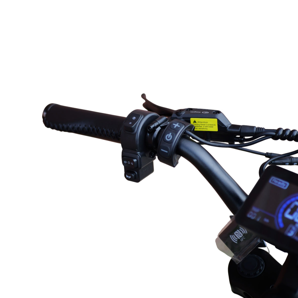 QmWheel V20 Cross Fatbike - Zwart - Skinnybike - AE-trading