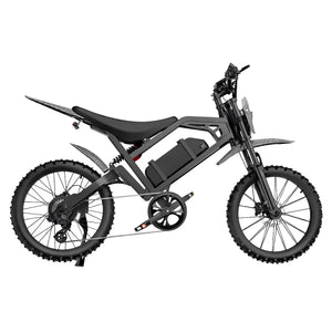 QmWheel V20 Cross Fatbike - Zwart - Skinnybike - AE-trading