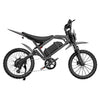 QmWheel V20 Cross Fatbike - Zwart - Skinnybike - AE-trading
