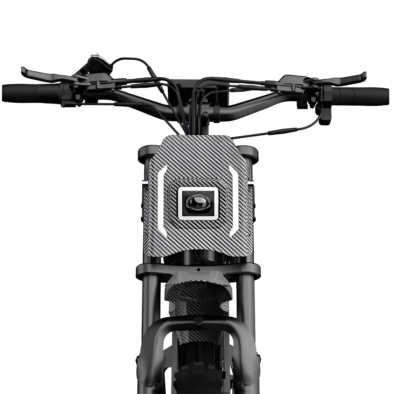 QmWheel V20 Cross Fatbike - Zwart - Skinnybike - AE-trading