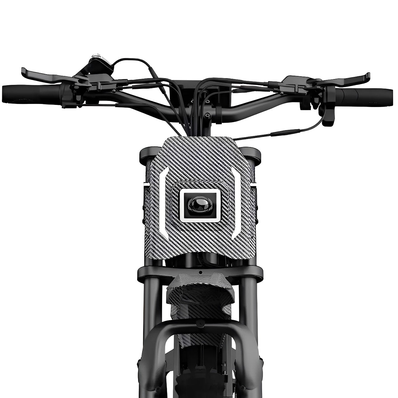 QmWheel V20 Cross Fatbike - Zwart - Skinnybike - AE-trading