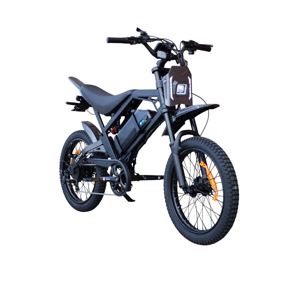 QmWheel V20 Cross Fatbike - Zwart - Skinnybike - AE-trading