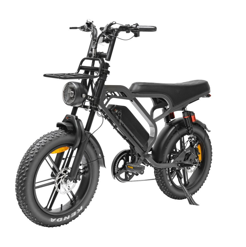 QmWheel V20 Limited - Donker Grijs - Elektrische Fatbike - AE-trading