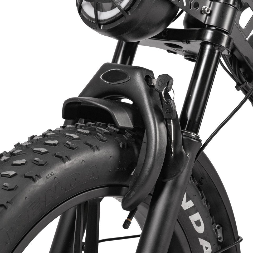 QmWheel V20 Limited - Donker Grijs - Elektrische Fatbike - AE-trading