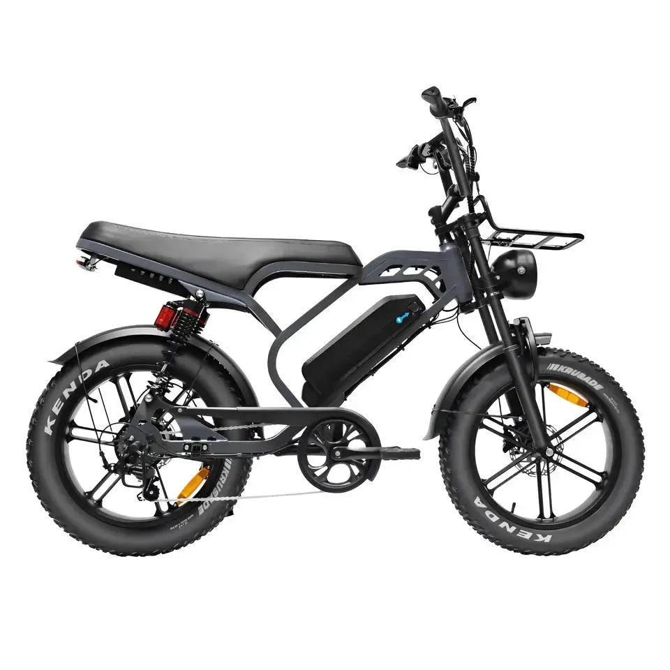 QmWheel V20 Limited Fatbike - Donker Grijs - AE-trading