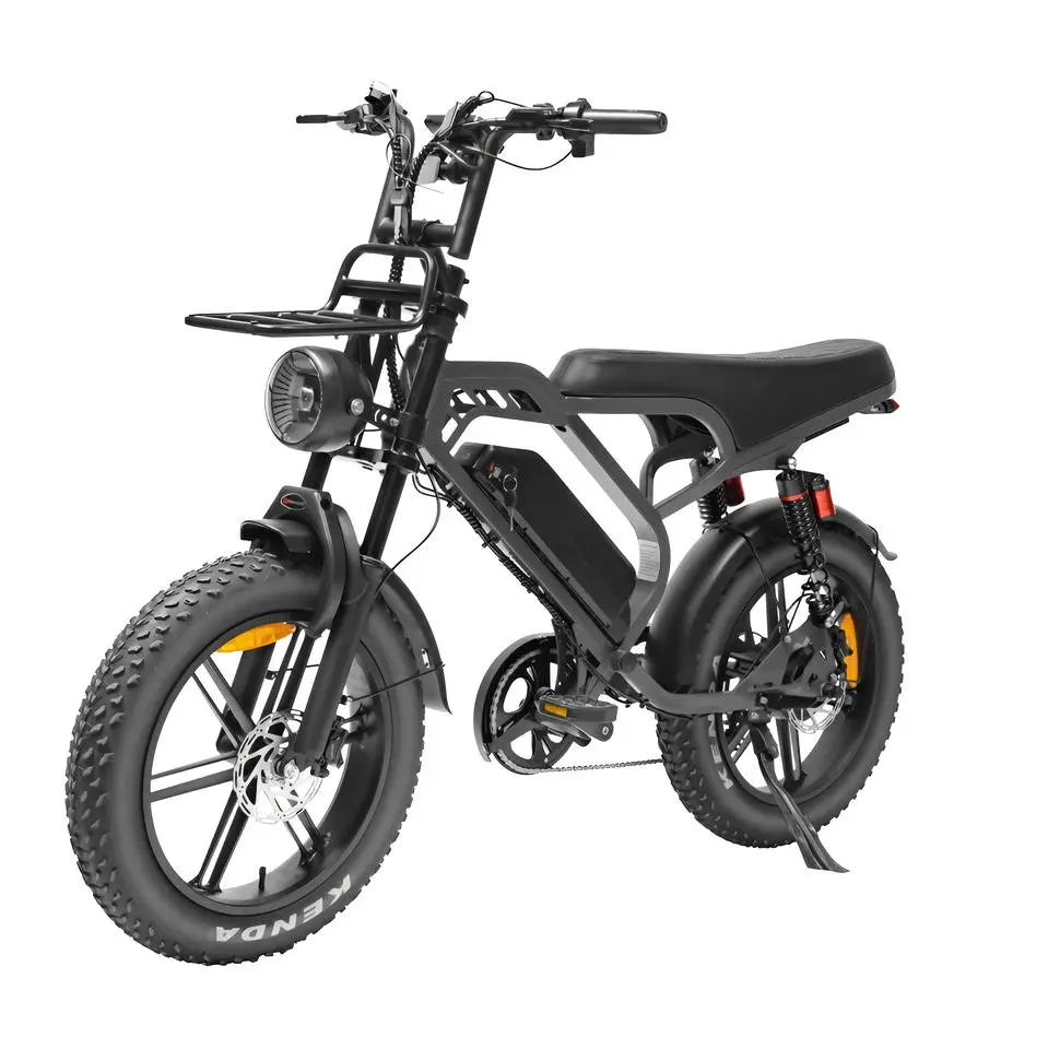 QmWheel V20 Limited Fatbike - Donker Grijs - AE-trading