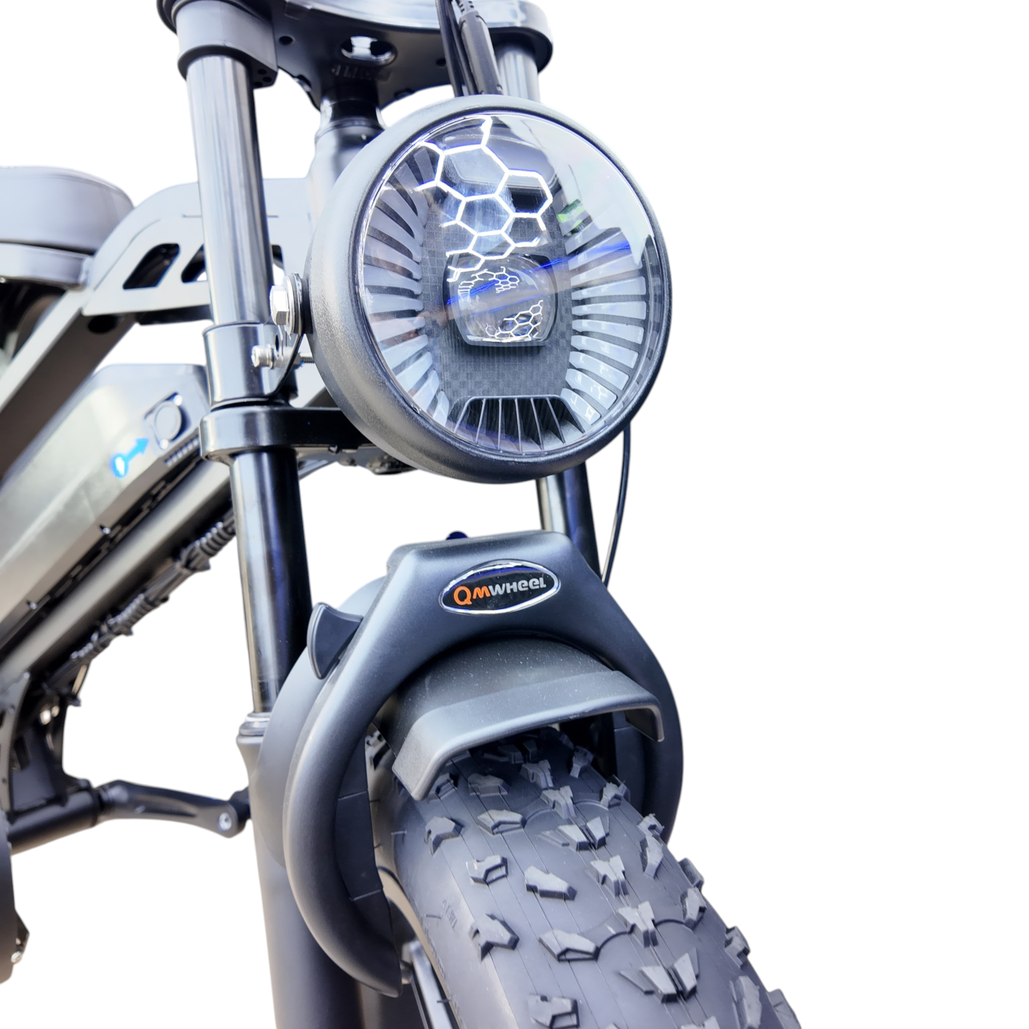 QmWheel V20 Limited Fatbike - Zwart - AE-trading