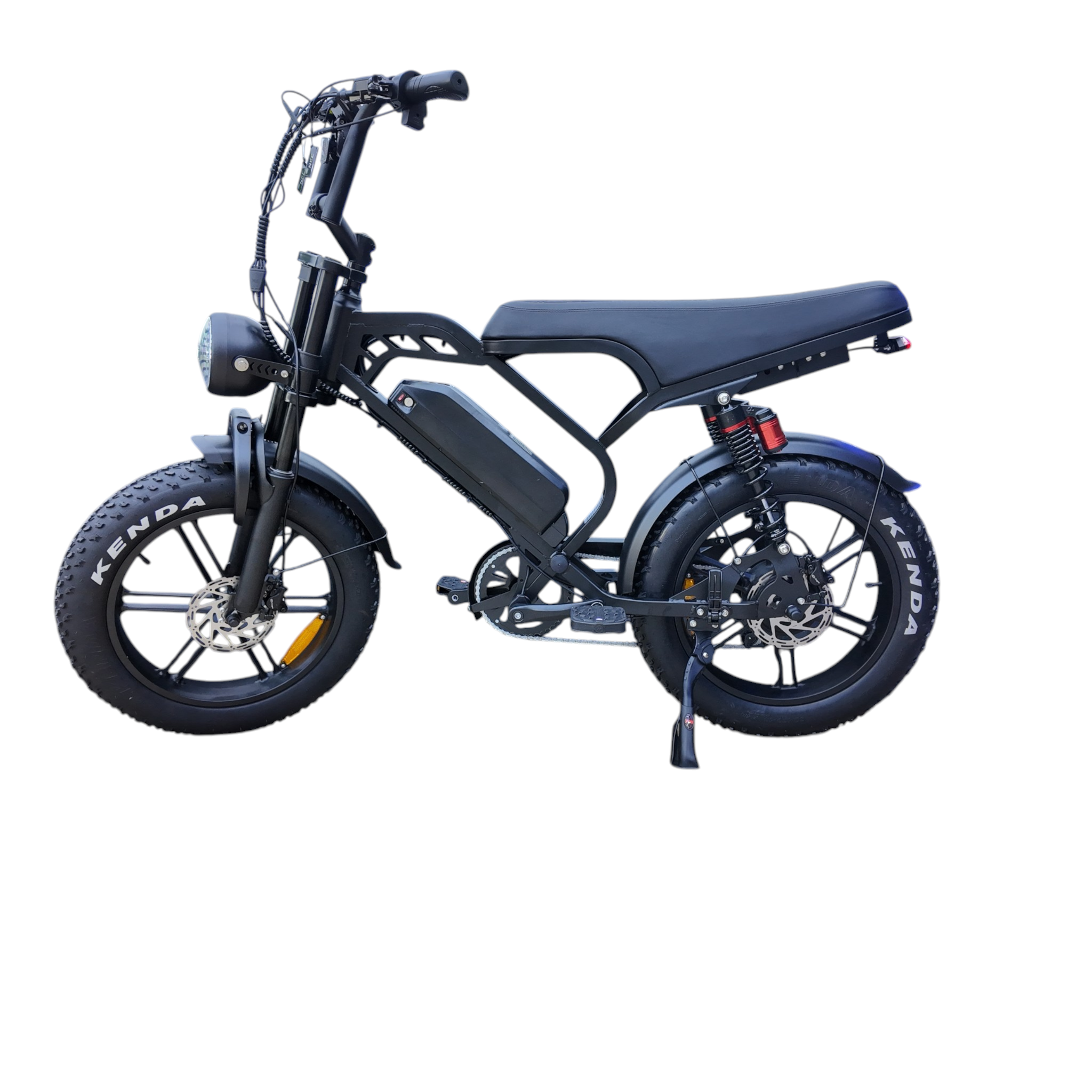 QmWheel V20 Limited Fatbike - Zwart - AE-trading