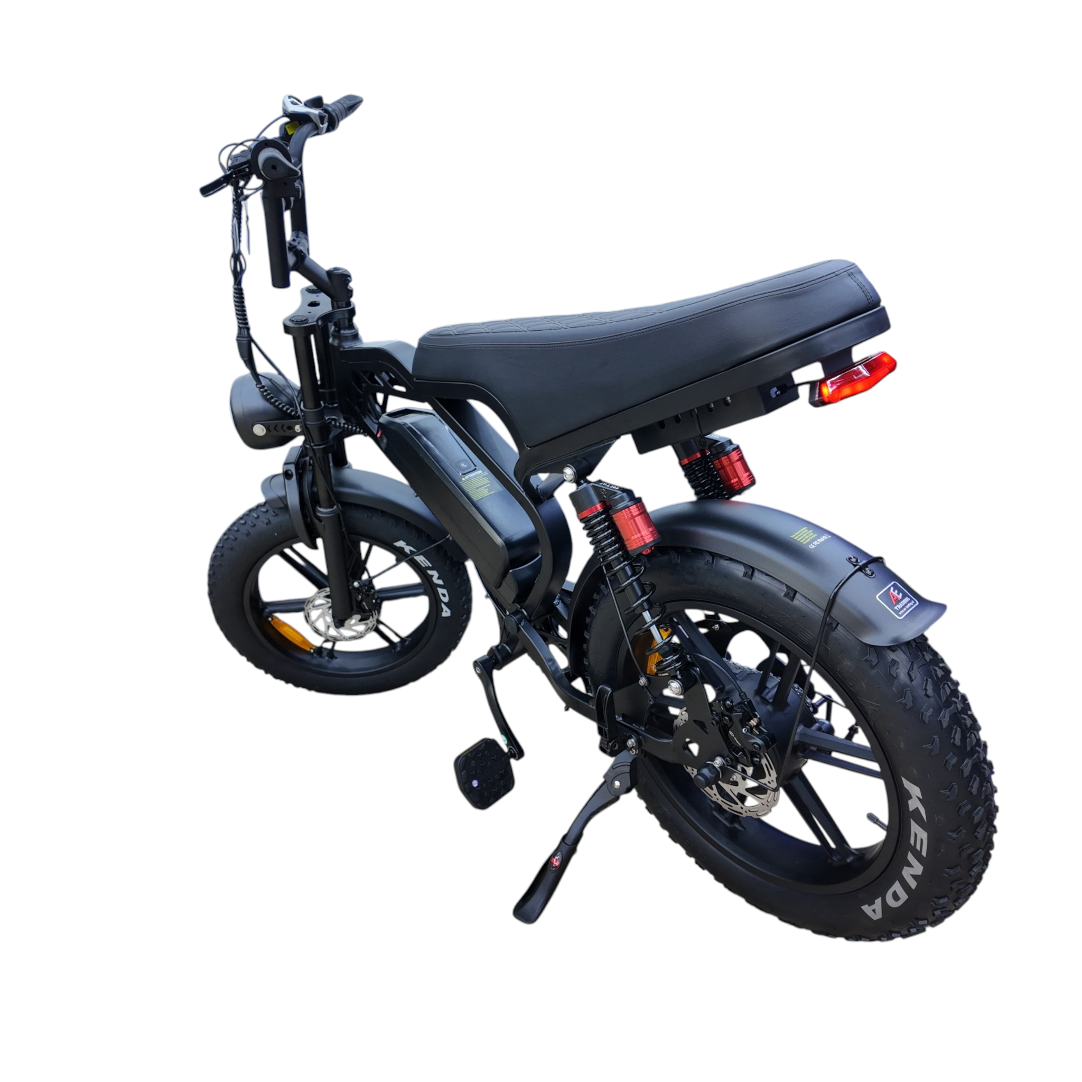 QmWheel V20 Limited Fatbike - Zwart - AE-trading