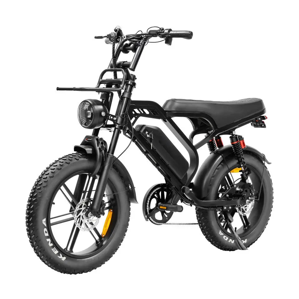 QmWheel V20 Limited Fatbike - Zwart - AE-trading