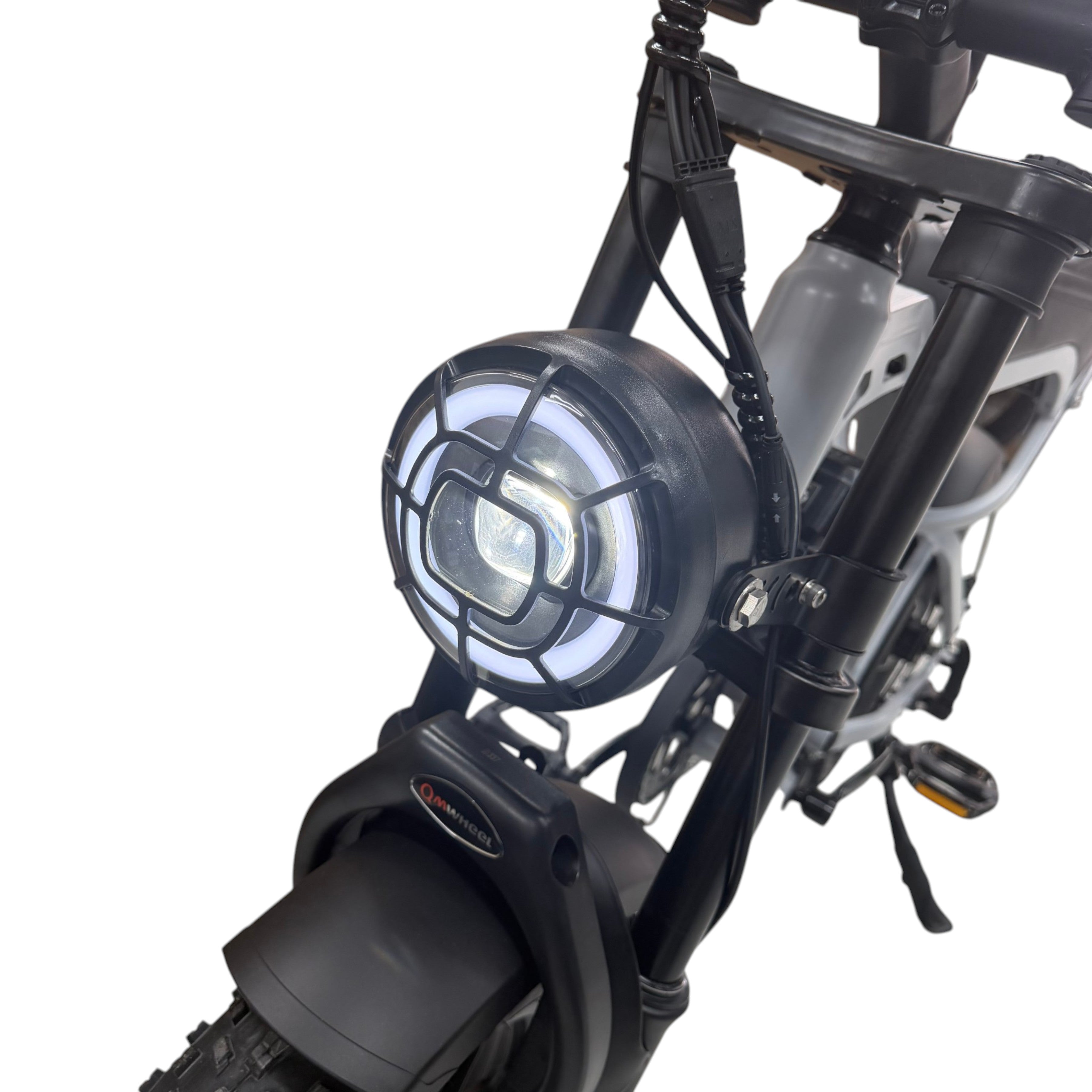 QmWheel V20 Mini Fatbike – Grijs - AE-trading