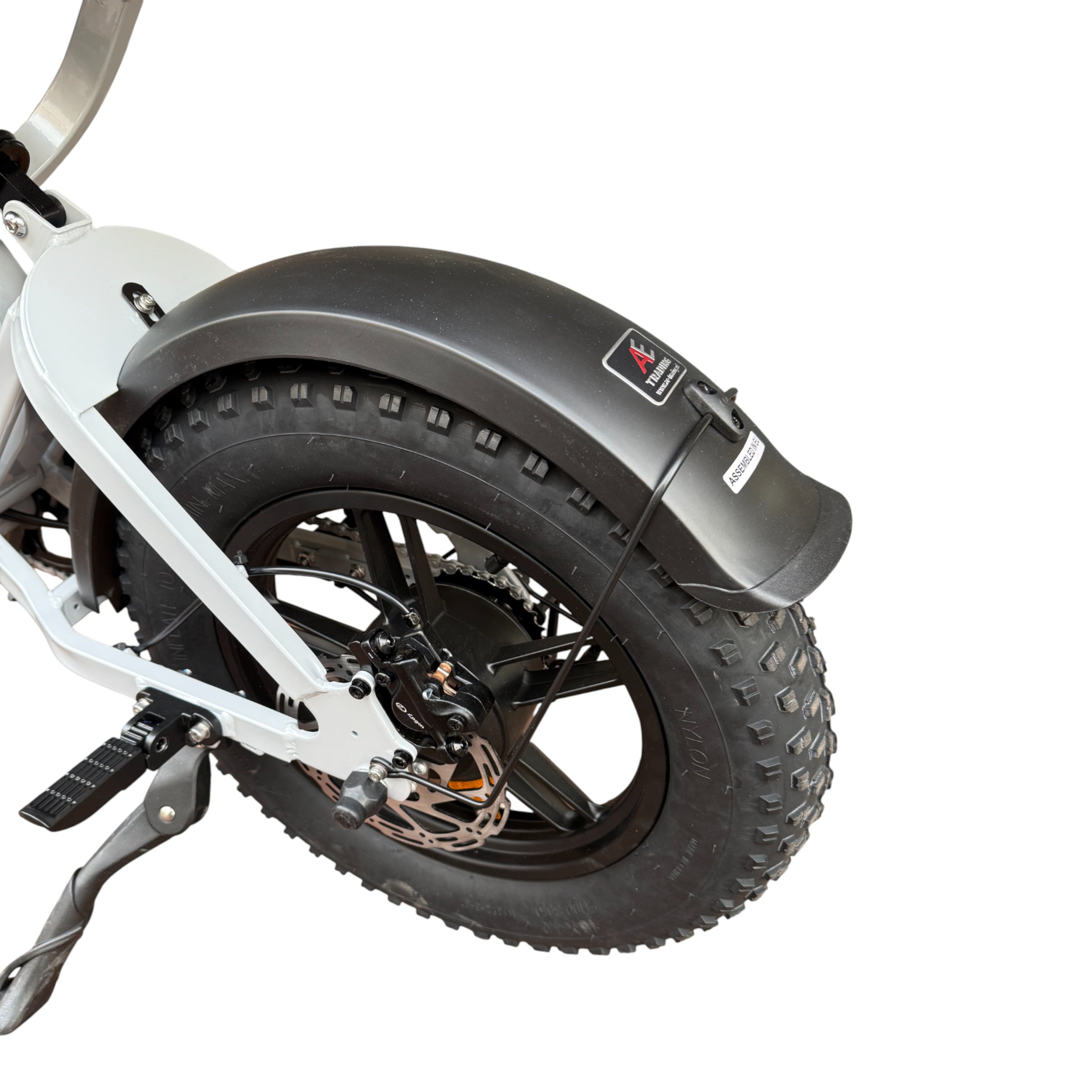 QmWheel V20 Mini Fatbike Grijs Nardo - AE-trading